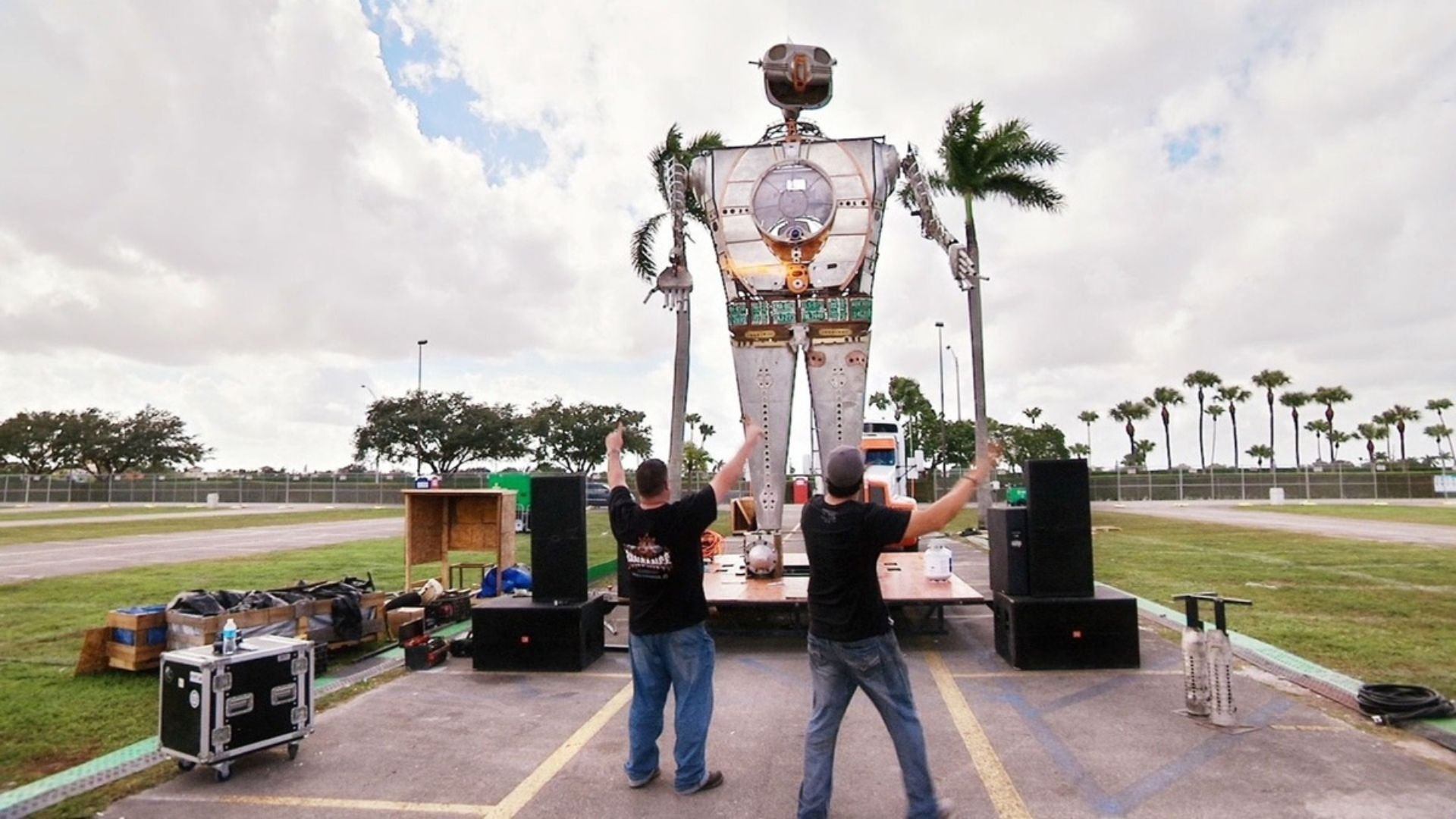 8. A Disco Robot and Castle Hassle