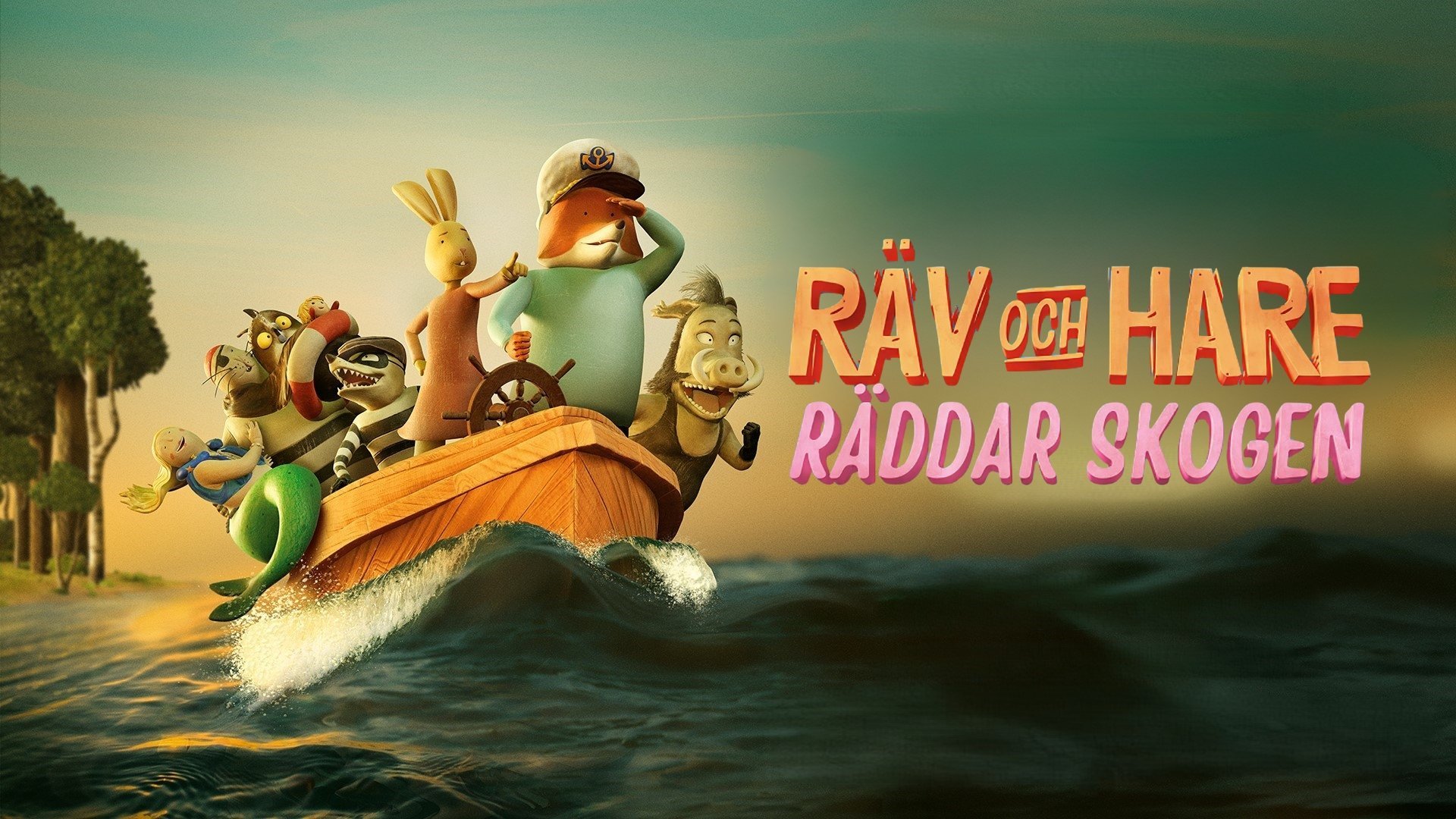 Räv och Hare räddar skogen - Svenskt tal