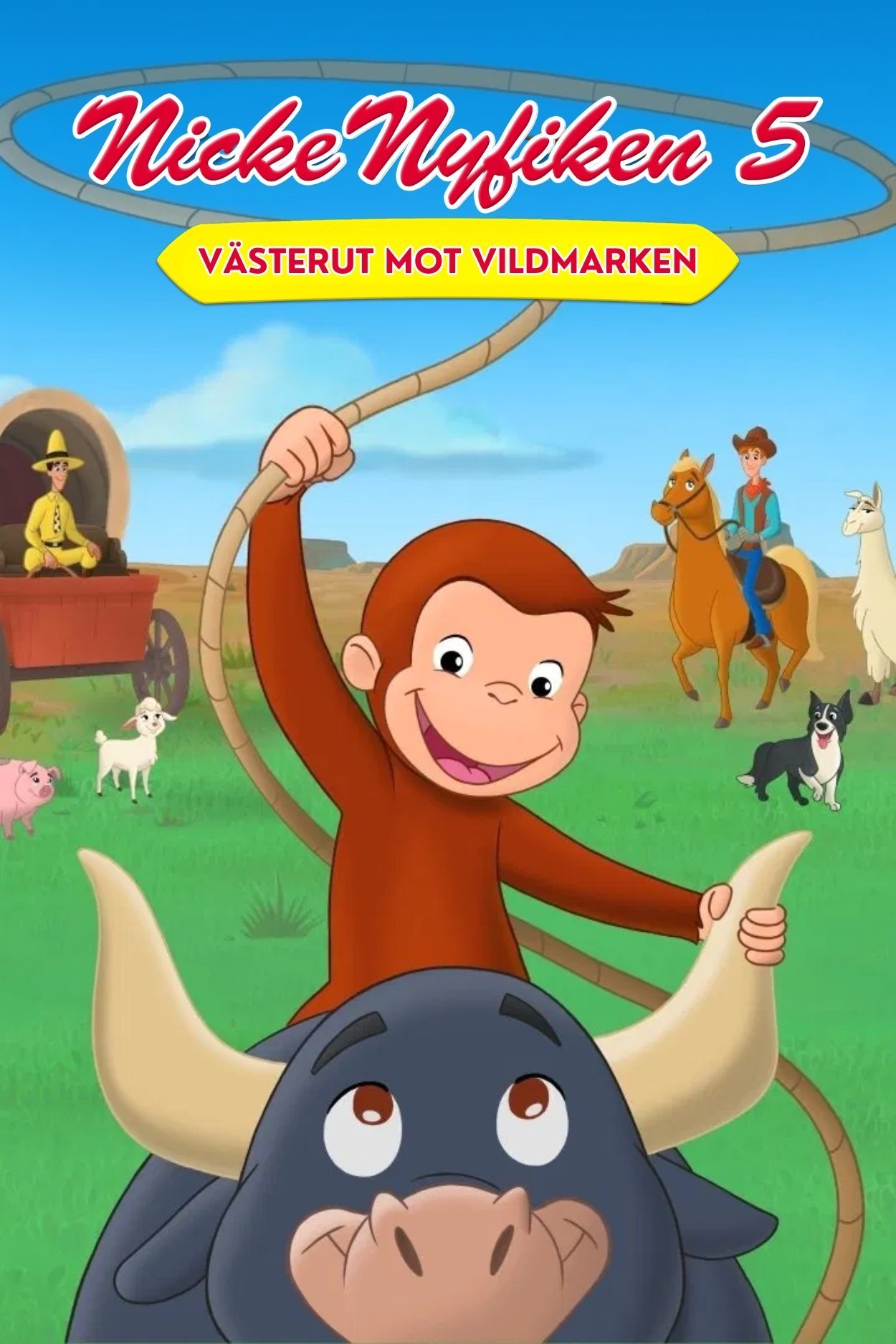 Nicke Nyfiken 5: Västerut mot vildmarken