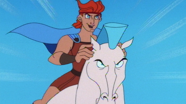 47. Herkules och pegasus på rymmen