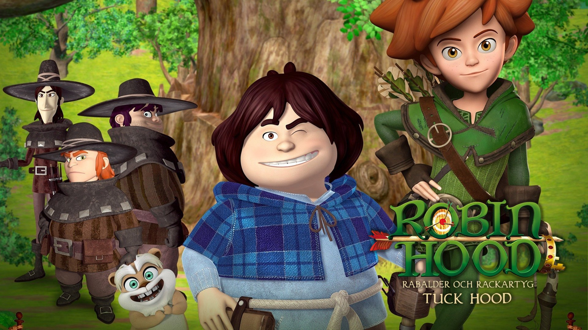 Robin Hoods rabalder och rackartyg - Tuck Hood