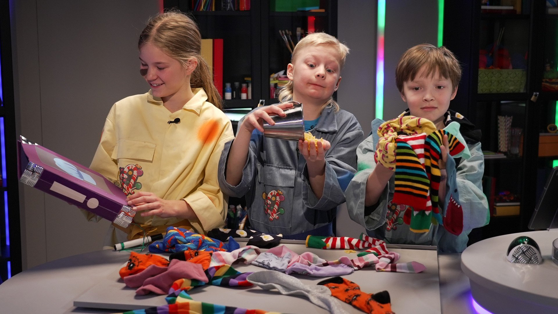 4. Hemkunskapsprovet - sockar och makaroner låser upp koden