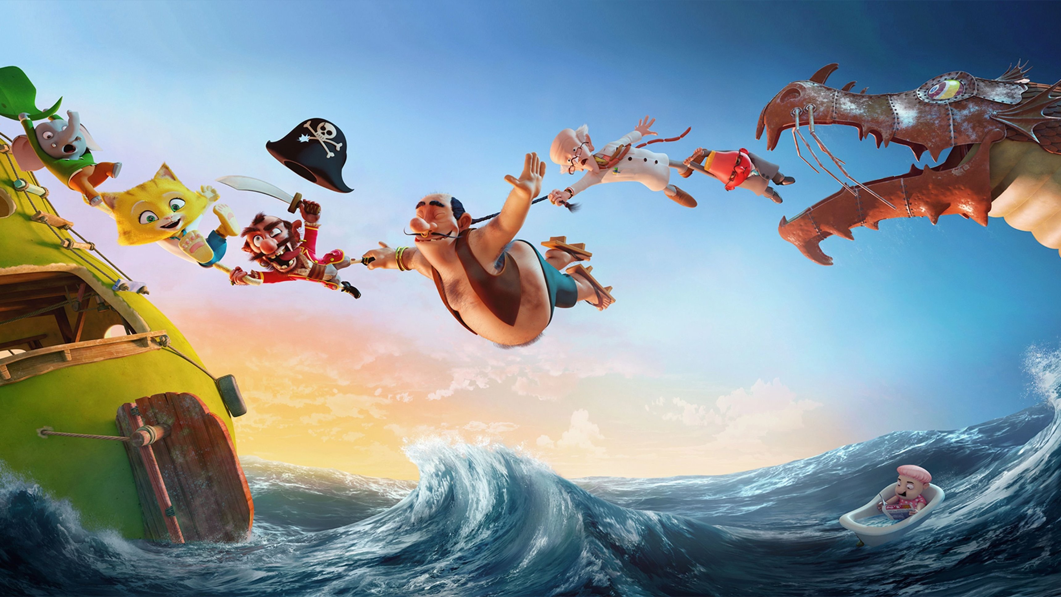 Den otroliga historien om det jättestora päronet