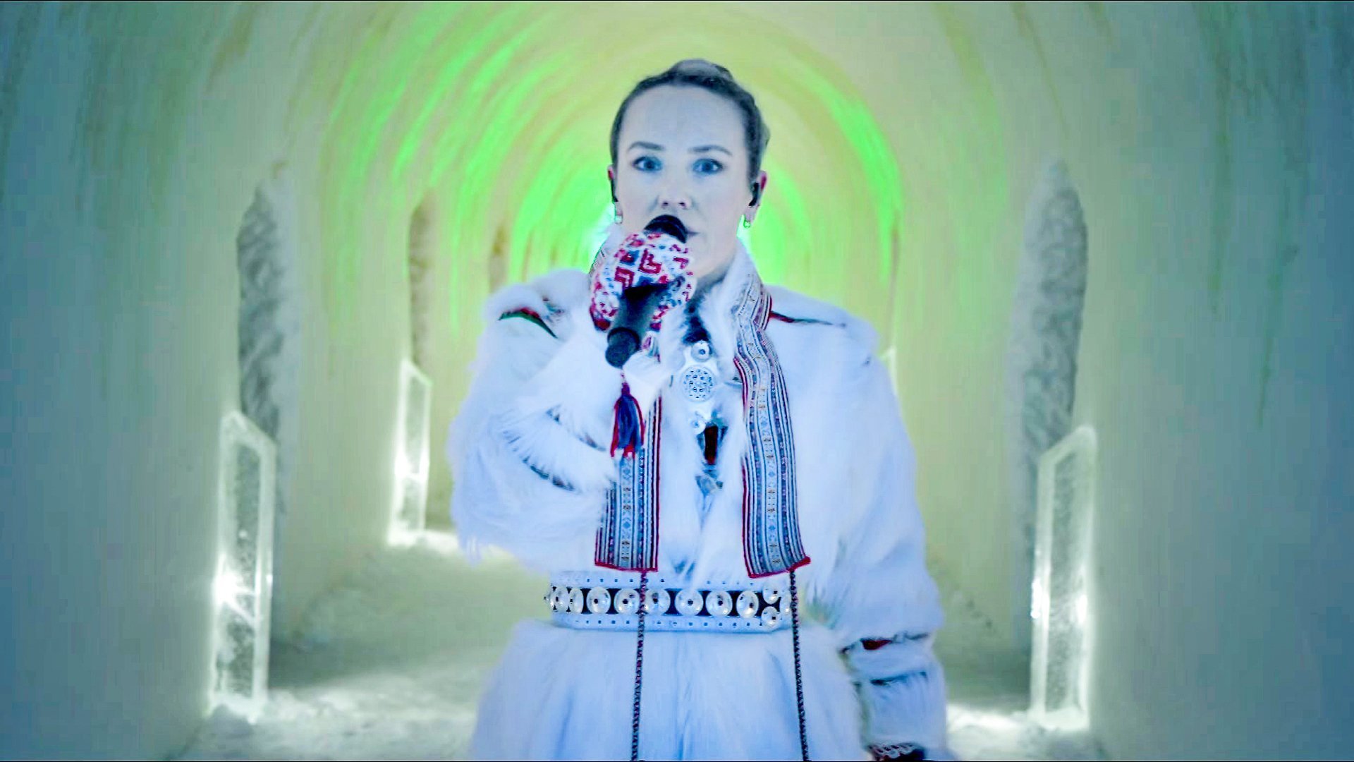 Musik från ishotellet i Alta