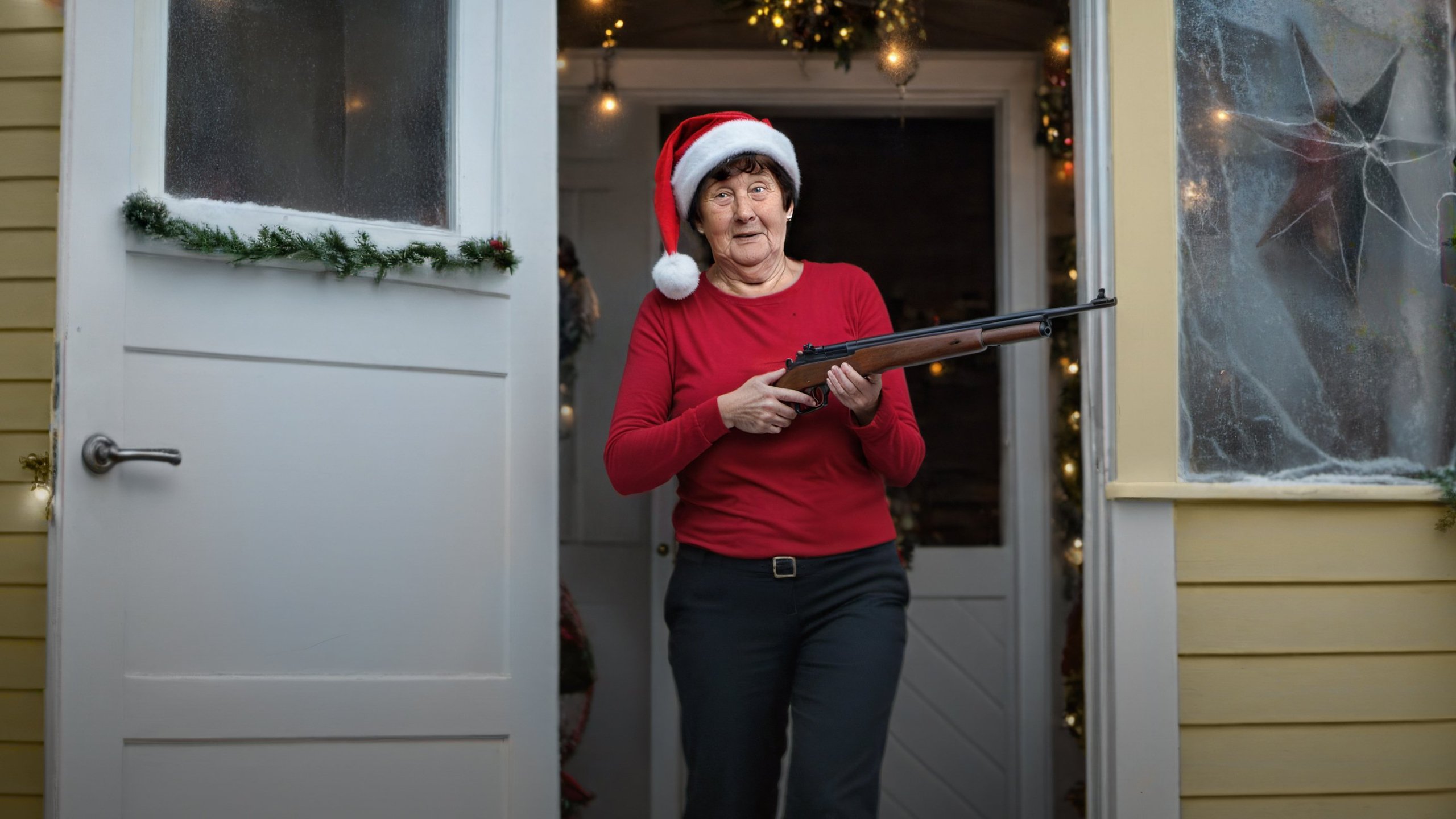 Julkort från Gullan i Gullebo