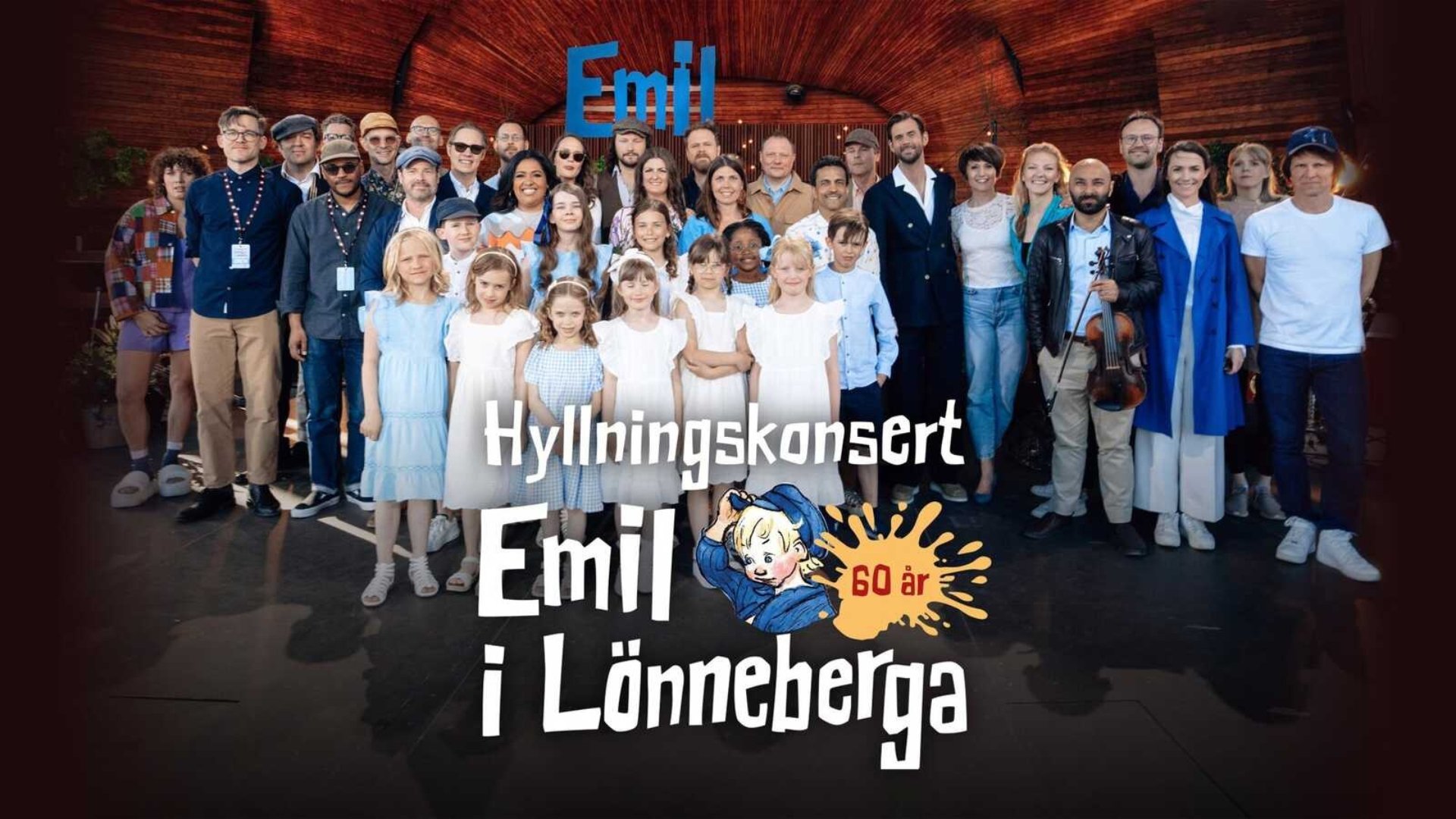 Hyllningskonsert - Emil i Lönneberga 60 år