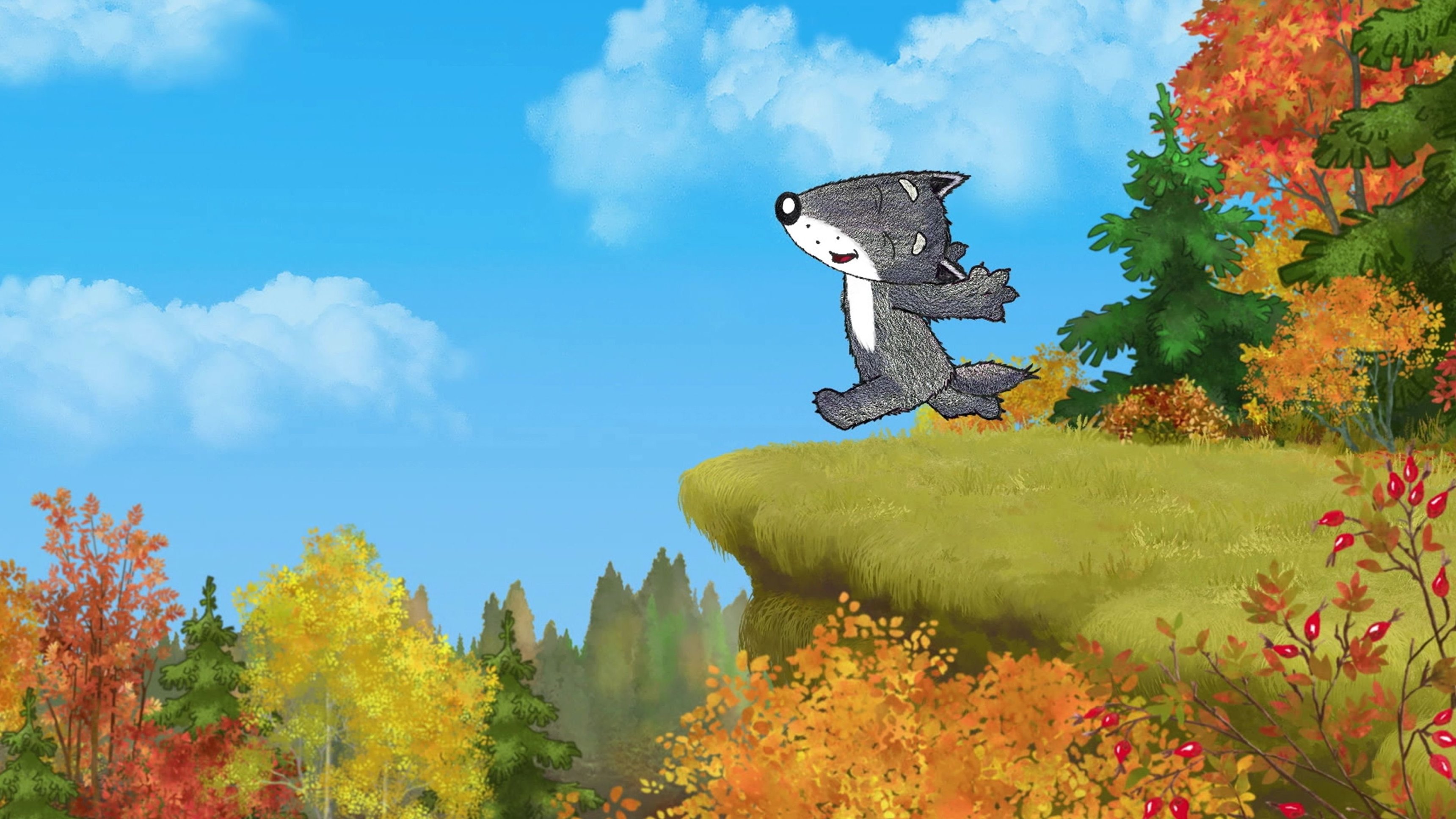 Little Grey Wolfy. Fall Travelers