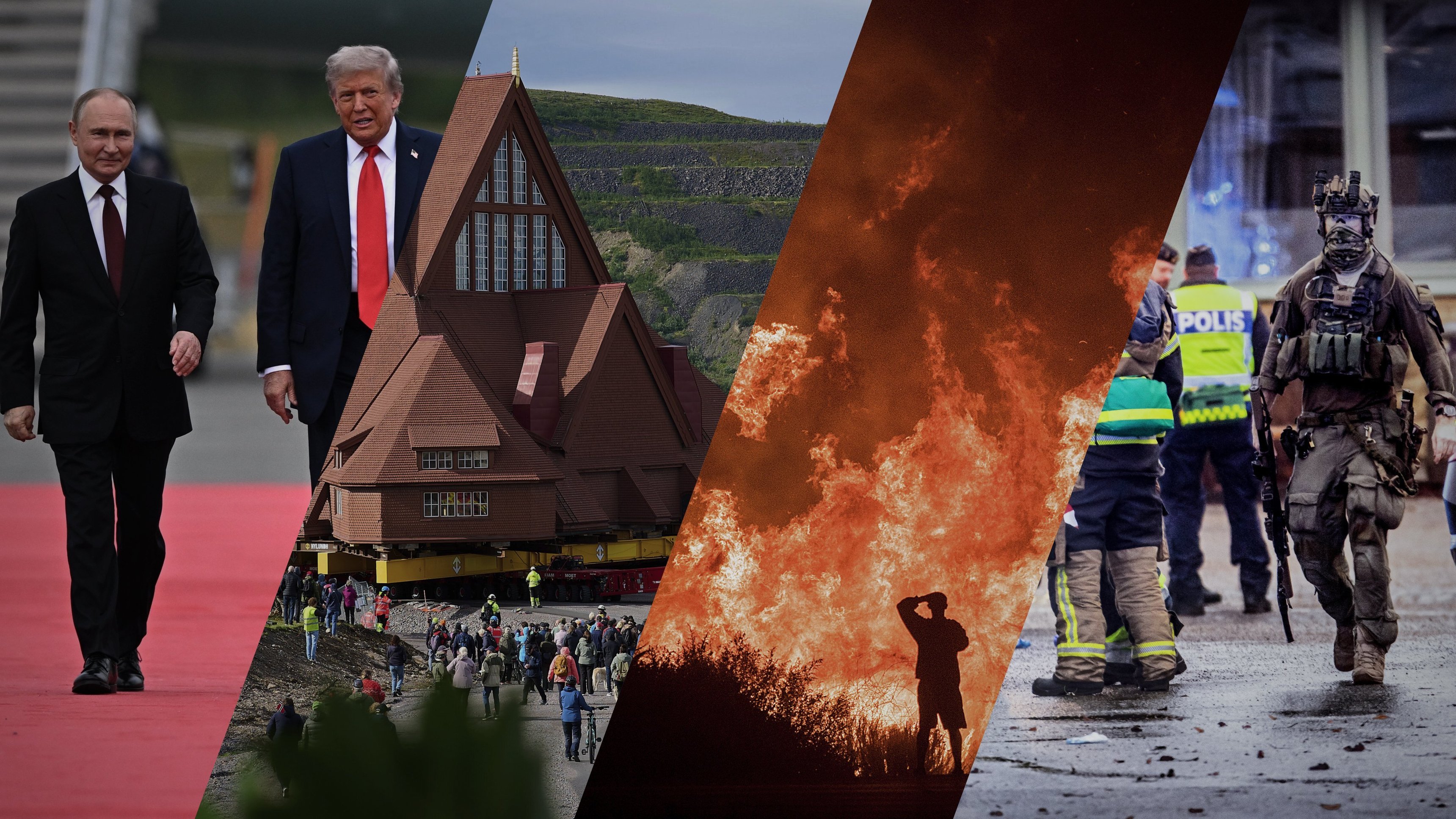 Nyhetsåret 2025 - bilderna vi minns