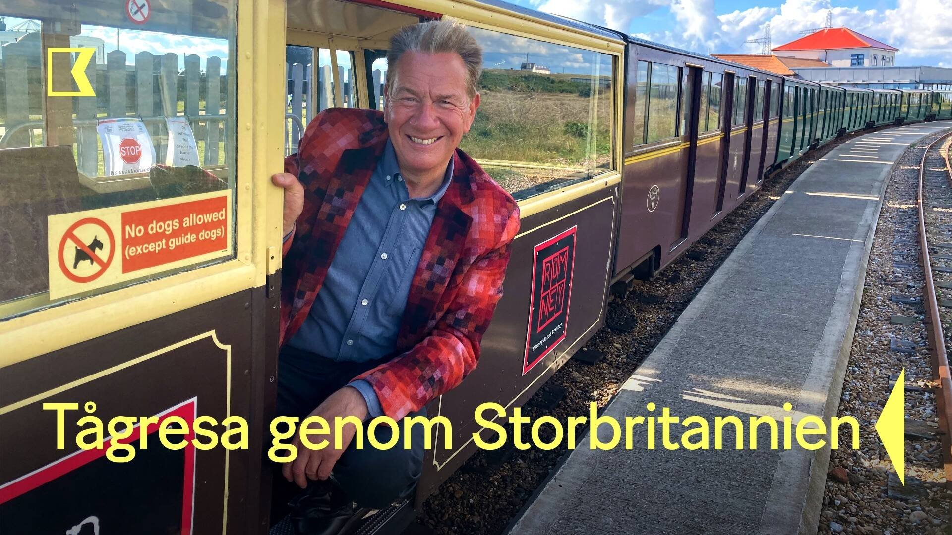 Tågresa genom Storbritannien