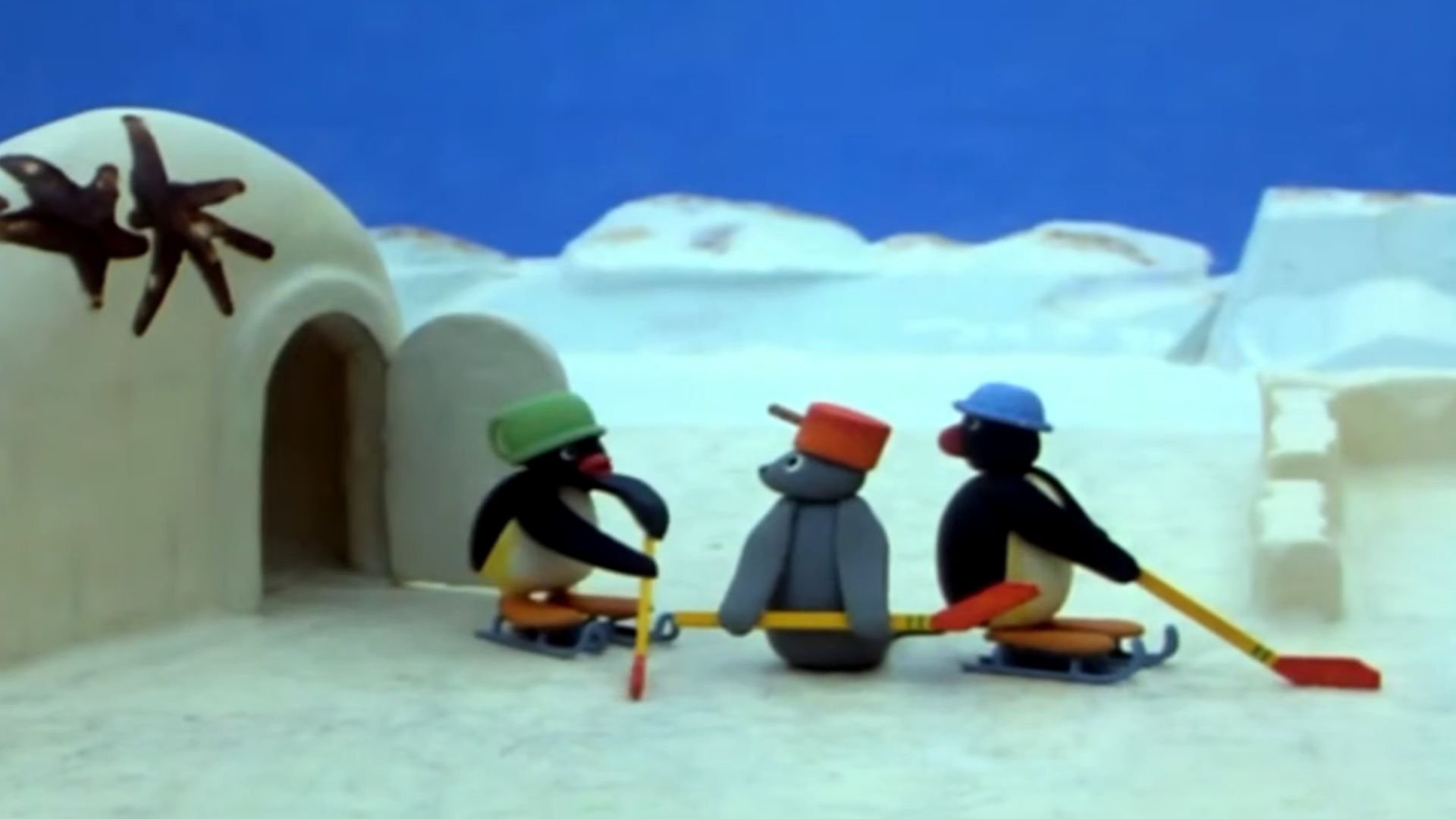 11. Pingu spelar ishockey
