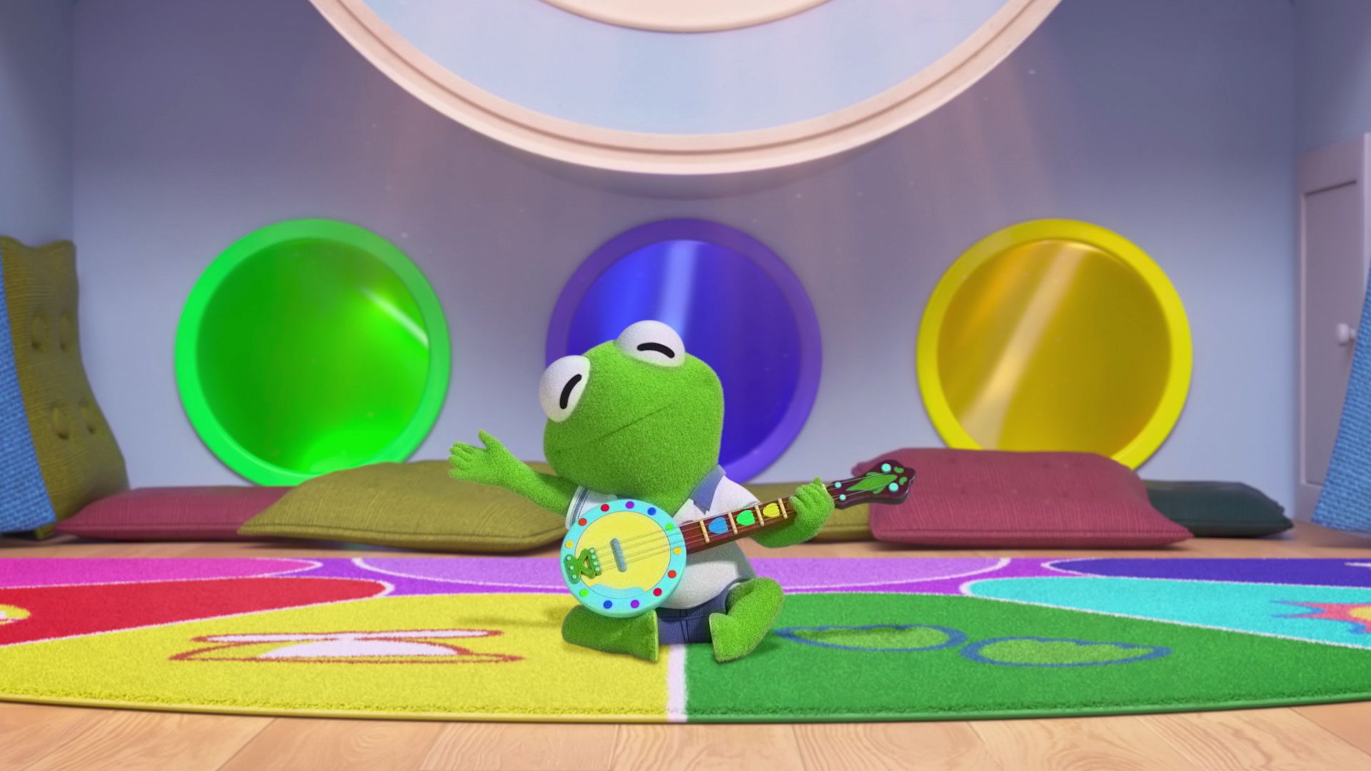 1. Kermit visar och berättar