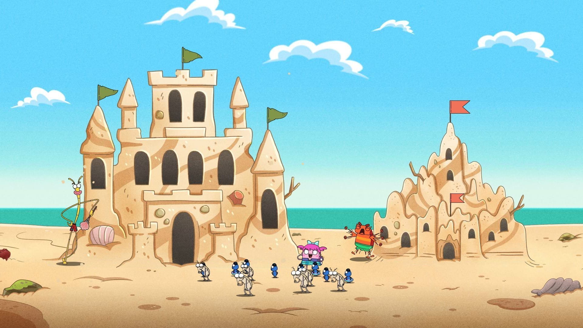 22. Sandslott i solen