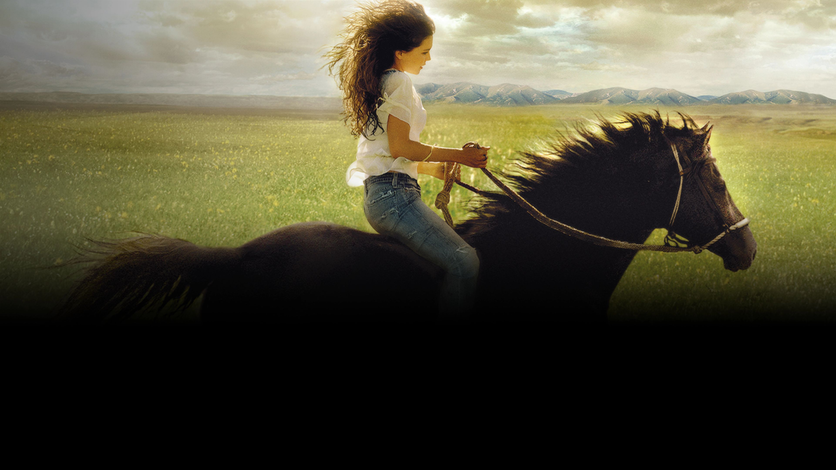 Flicka - Den bruna mustangen