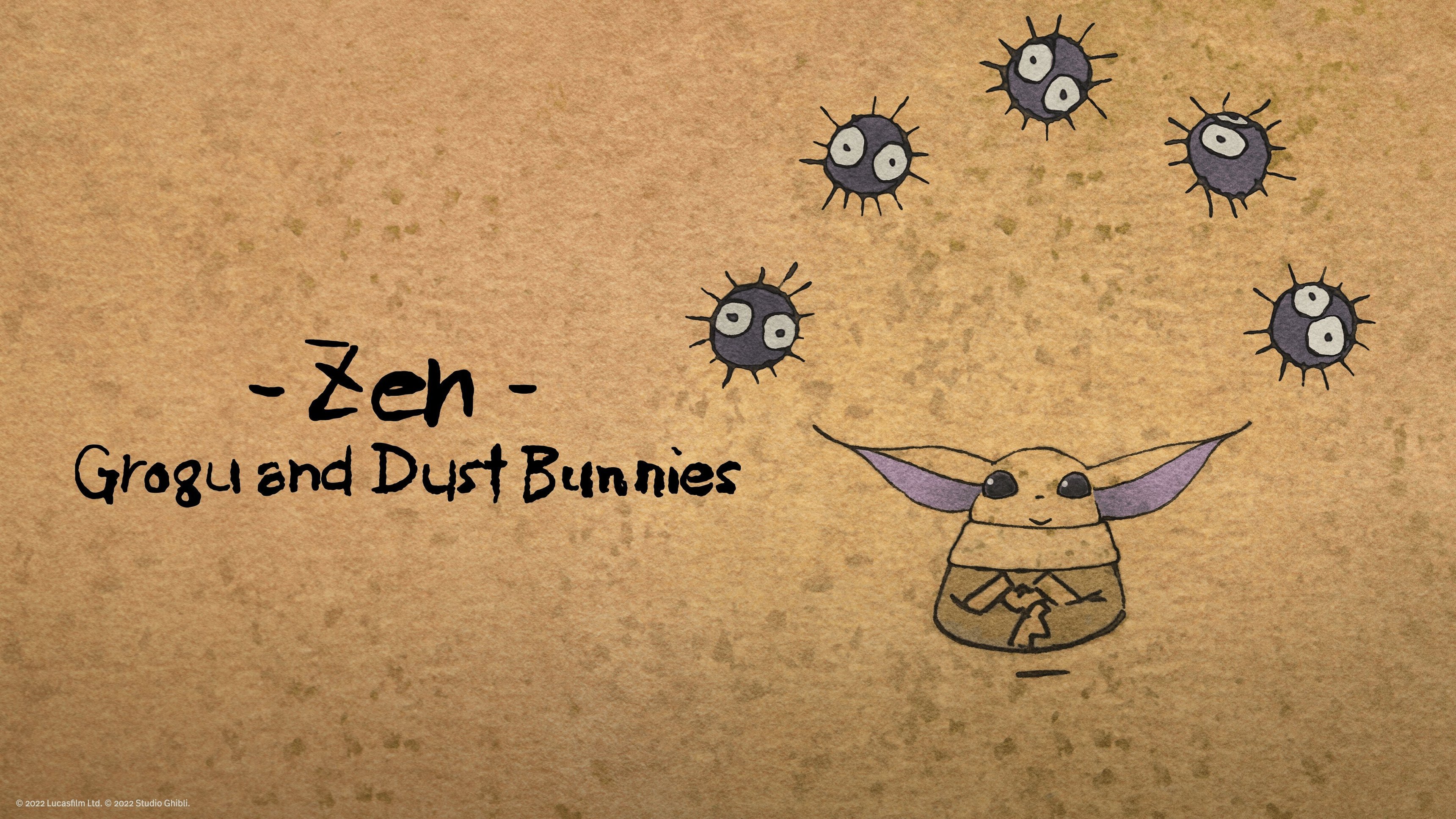 Zen - Grogu and Dust Bunnies