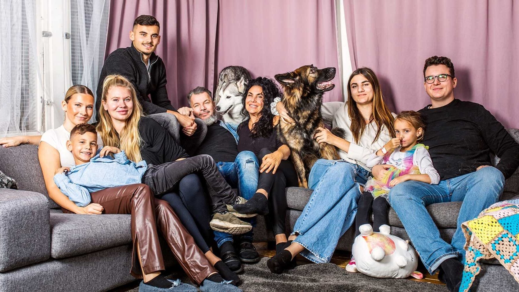 Familjen Jarny Ställer om