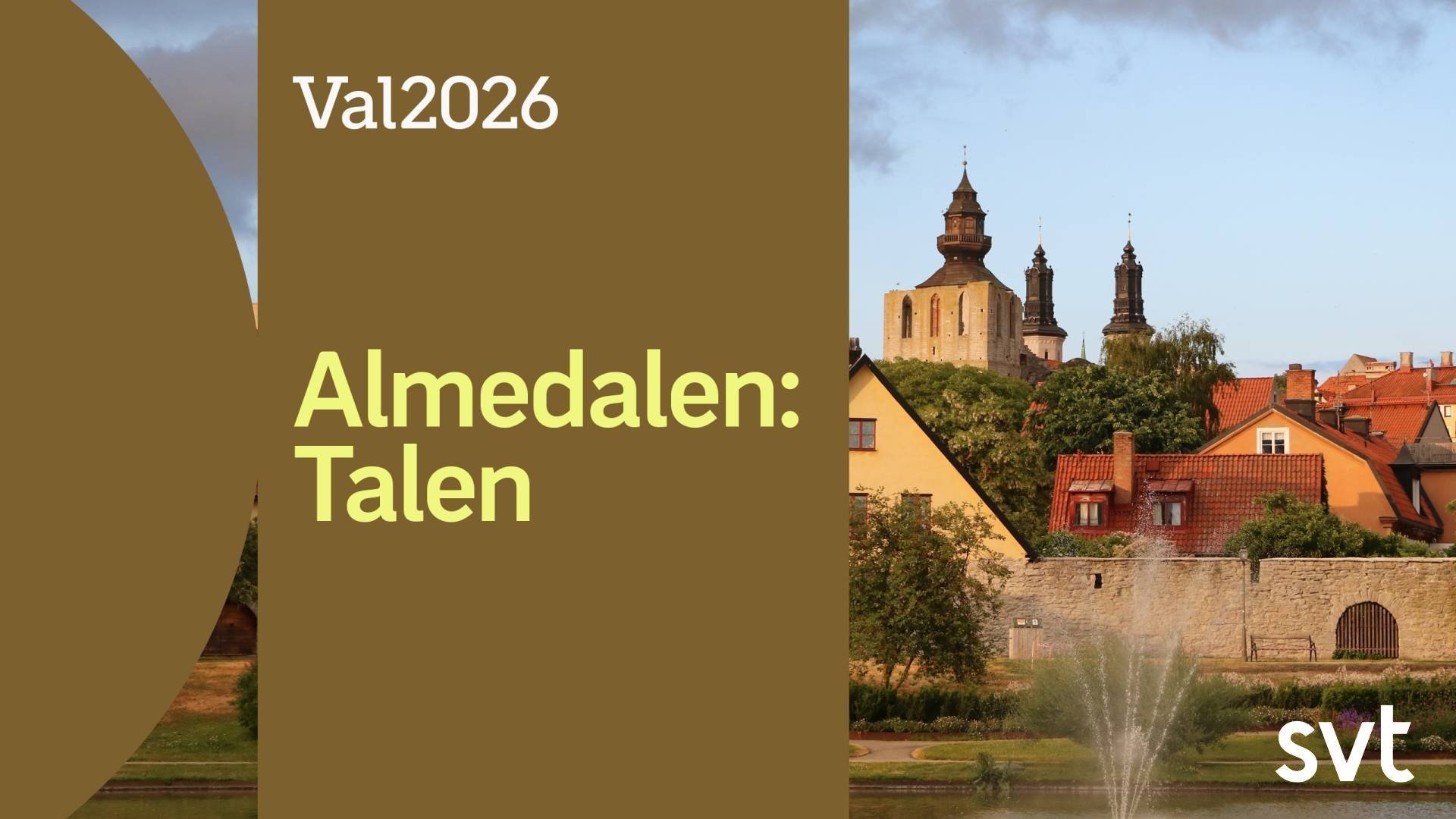 SVT Forum Almedalen: Talen