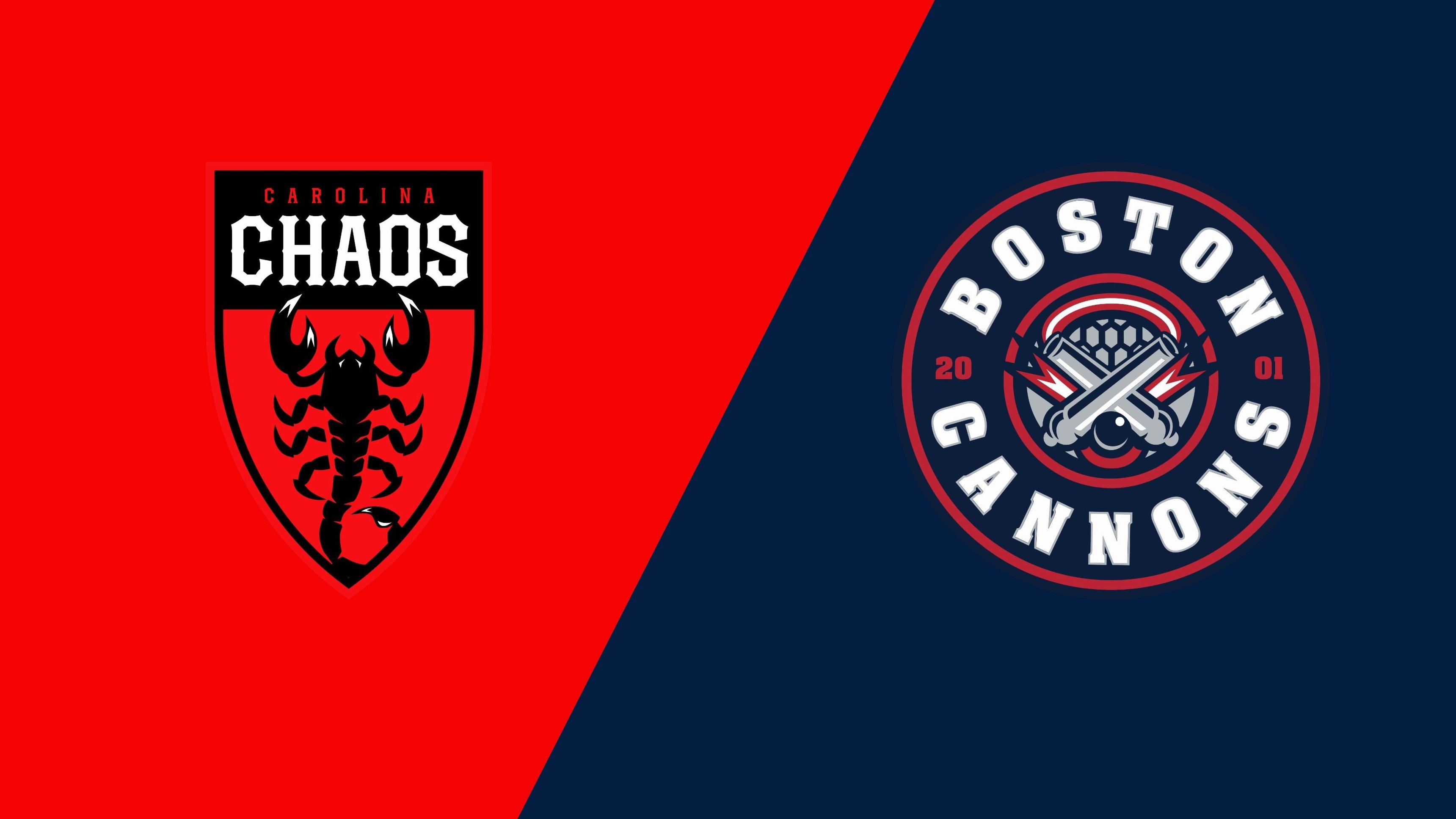 Carolina Chaos vs. Boston Cannons