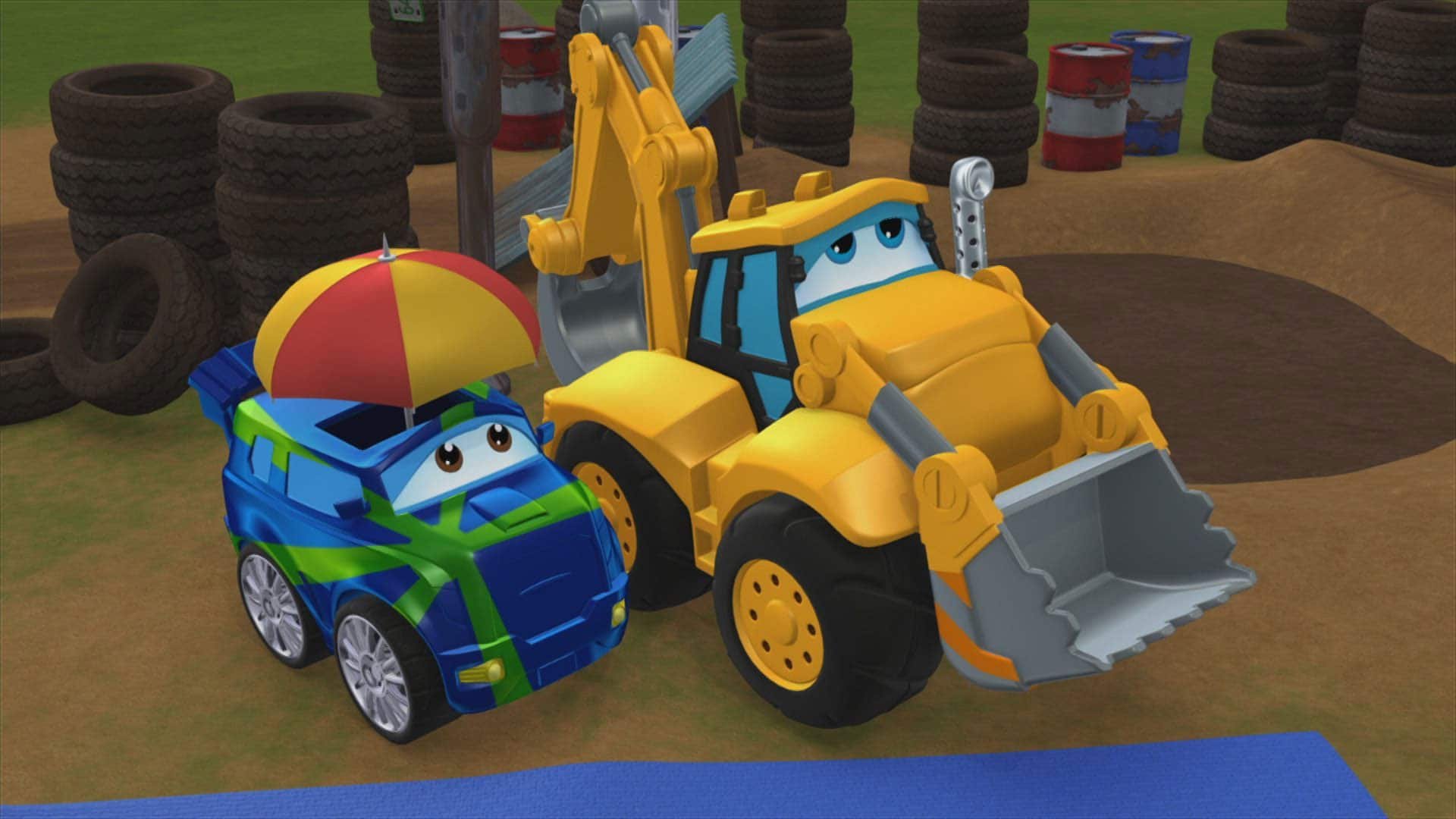 23. En dag på stranden / Kurragömma