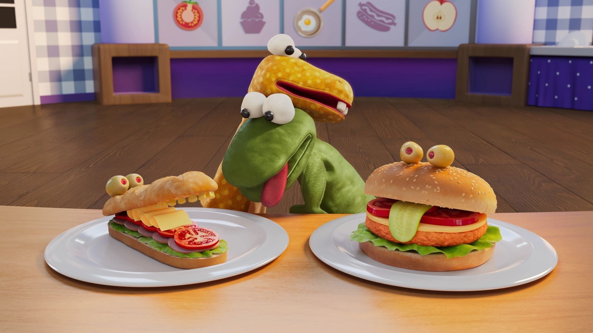 2. Monster Burgers