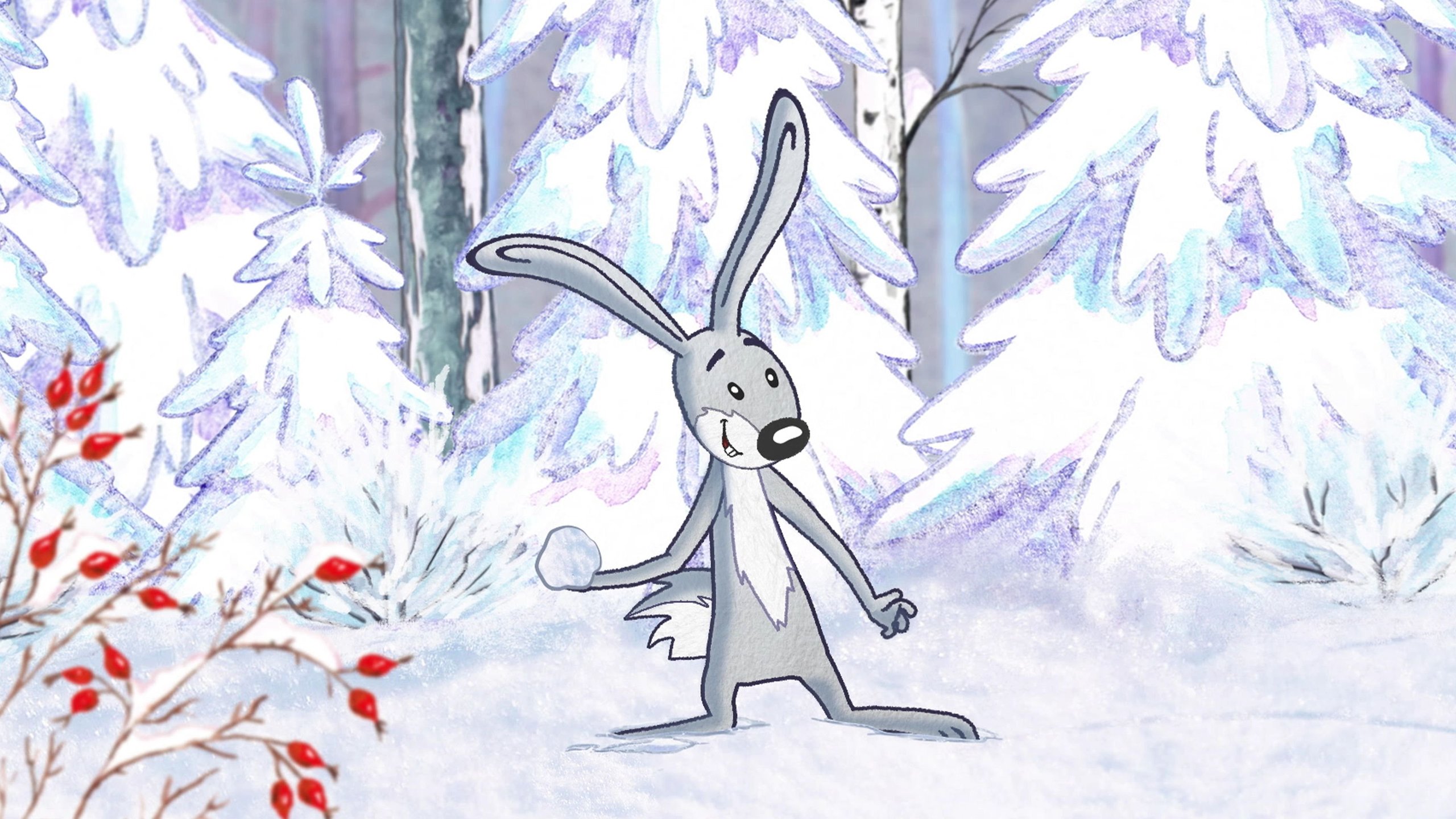 Little Grey Wolfy. The Winter Story