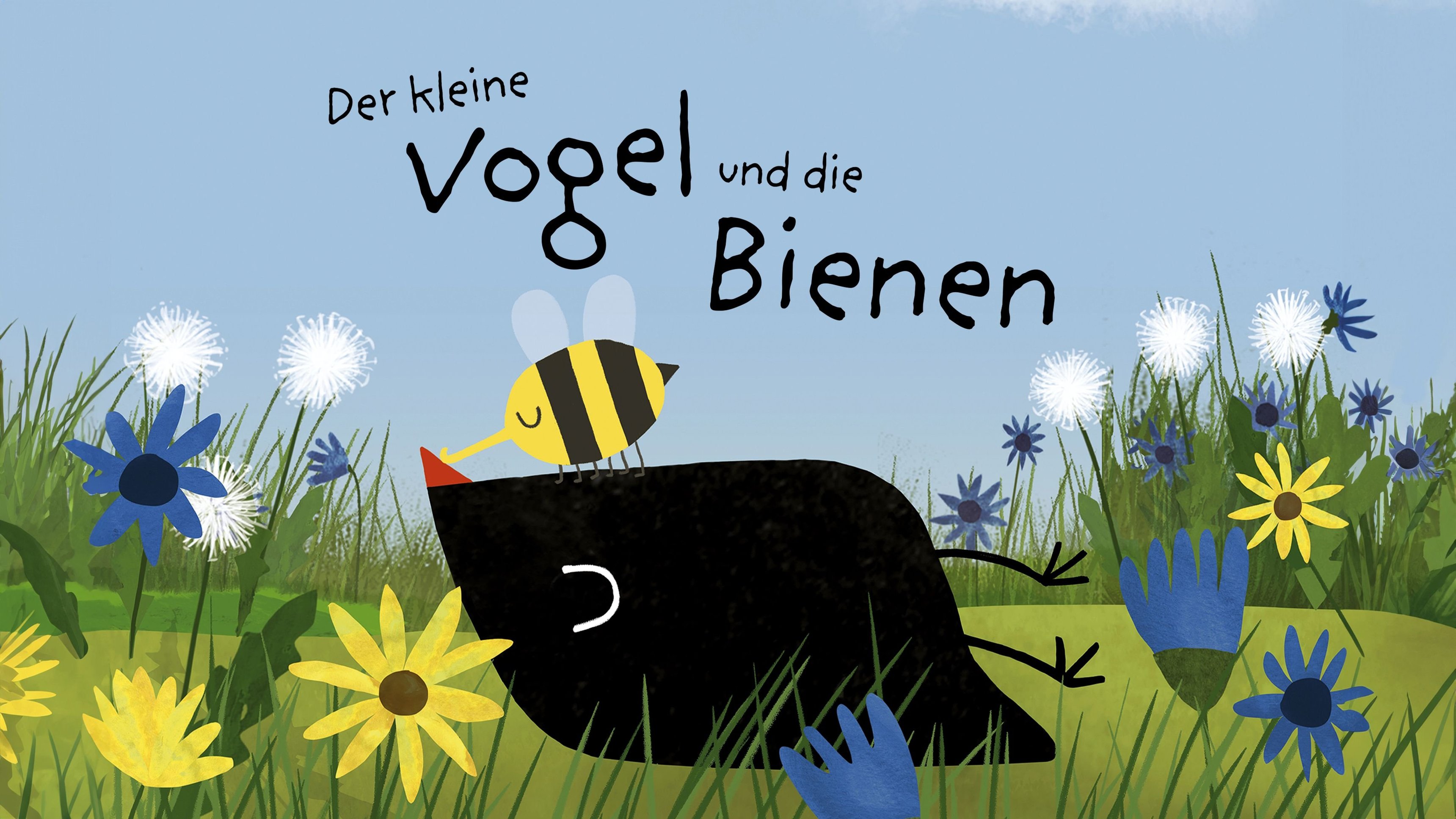 Der kleine Vogel und die Bienen