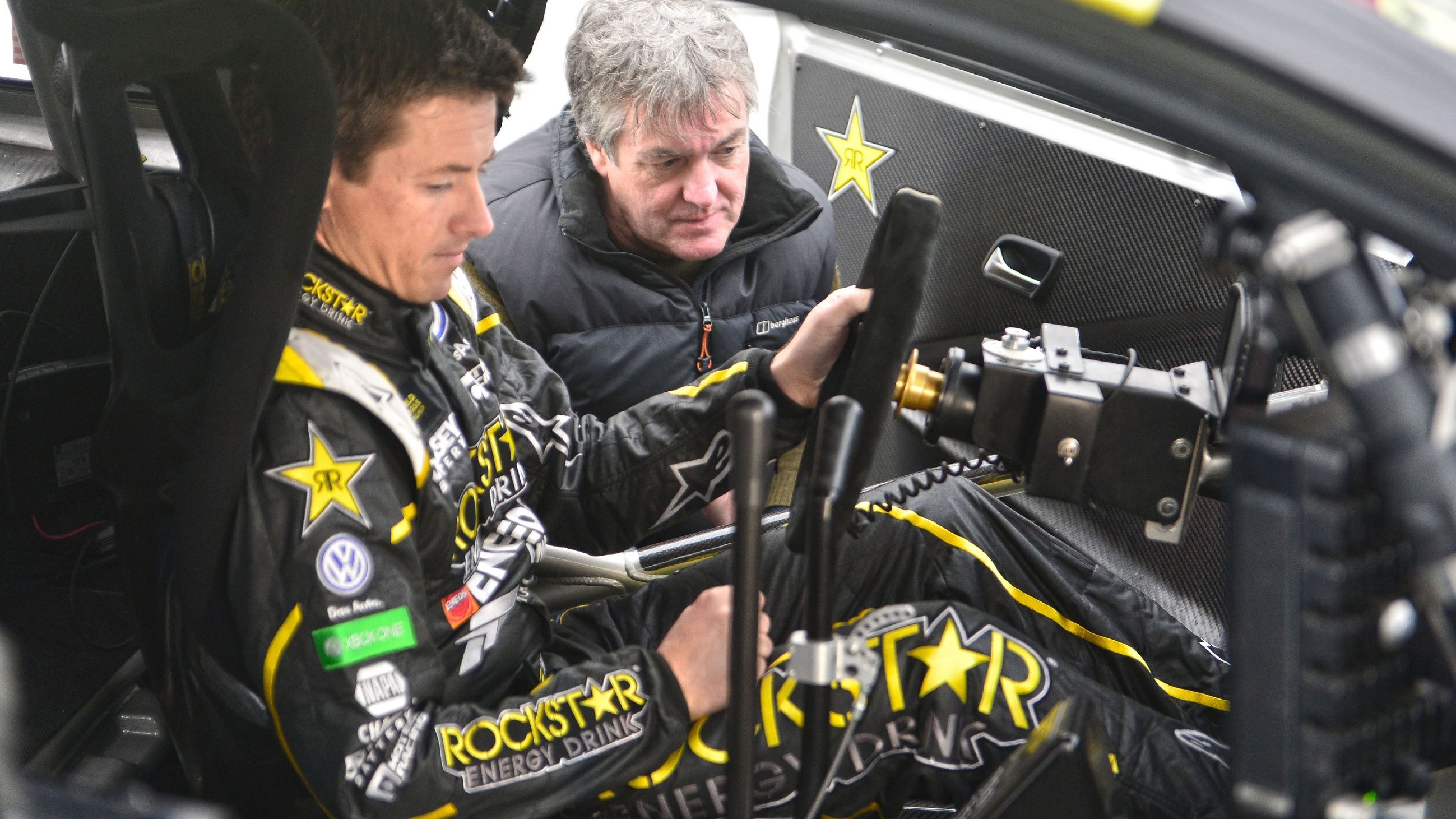 7. May Competes In A World Rallycross Race Alongside Tanner Foust