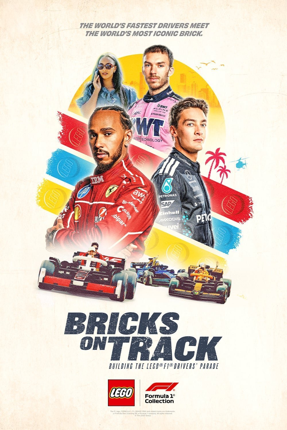 Bricks on Track: Building the LEGO® F1® Drivers’ Parade