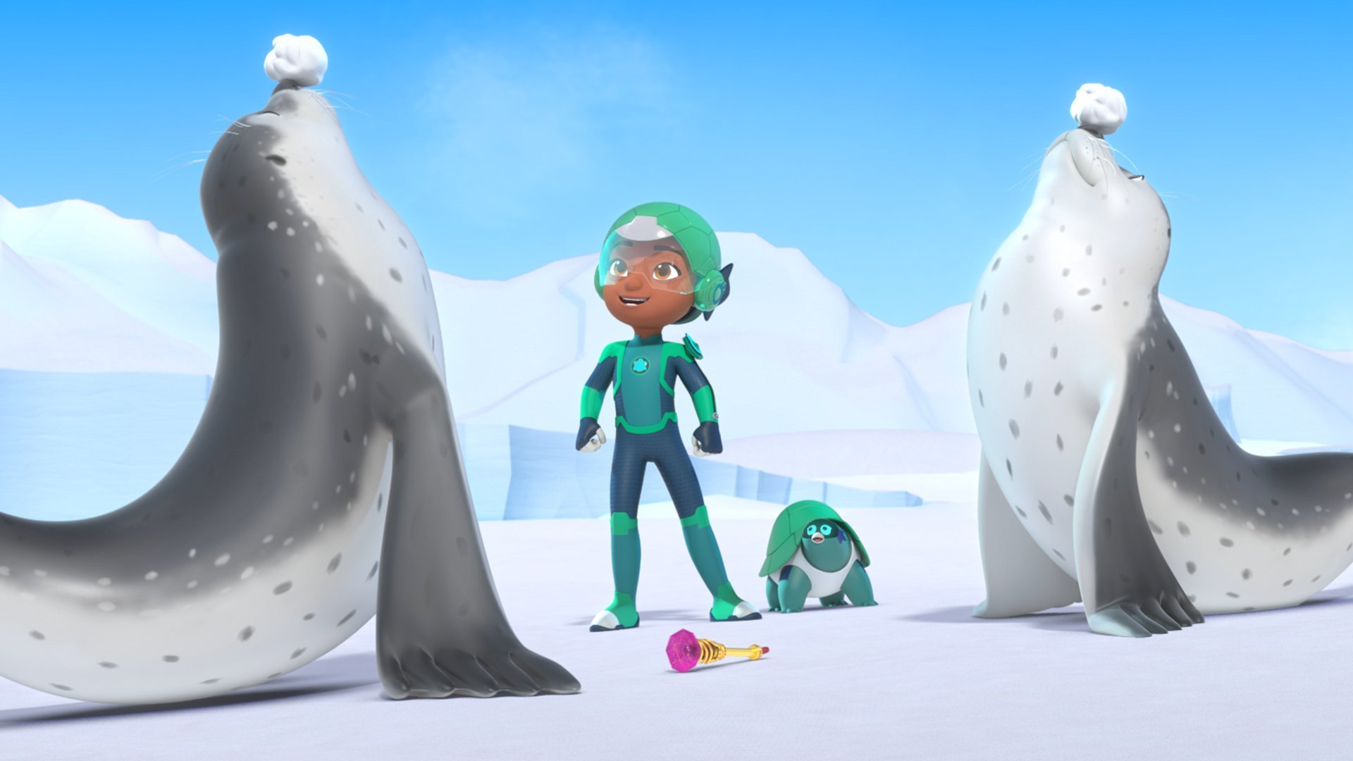 6. Räddningsuppdrag - Kejsarpingviner