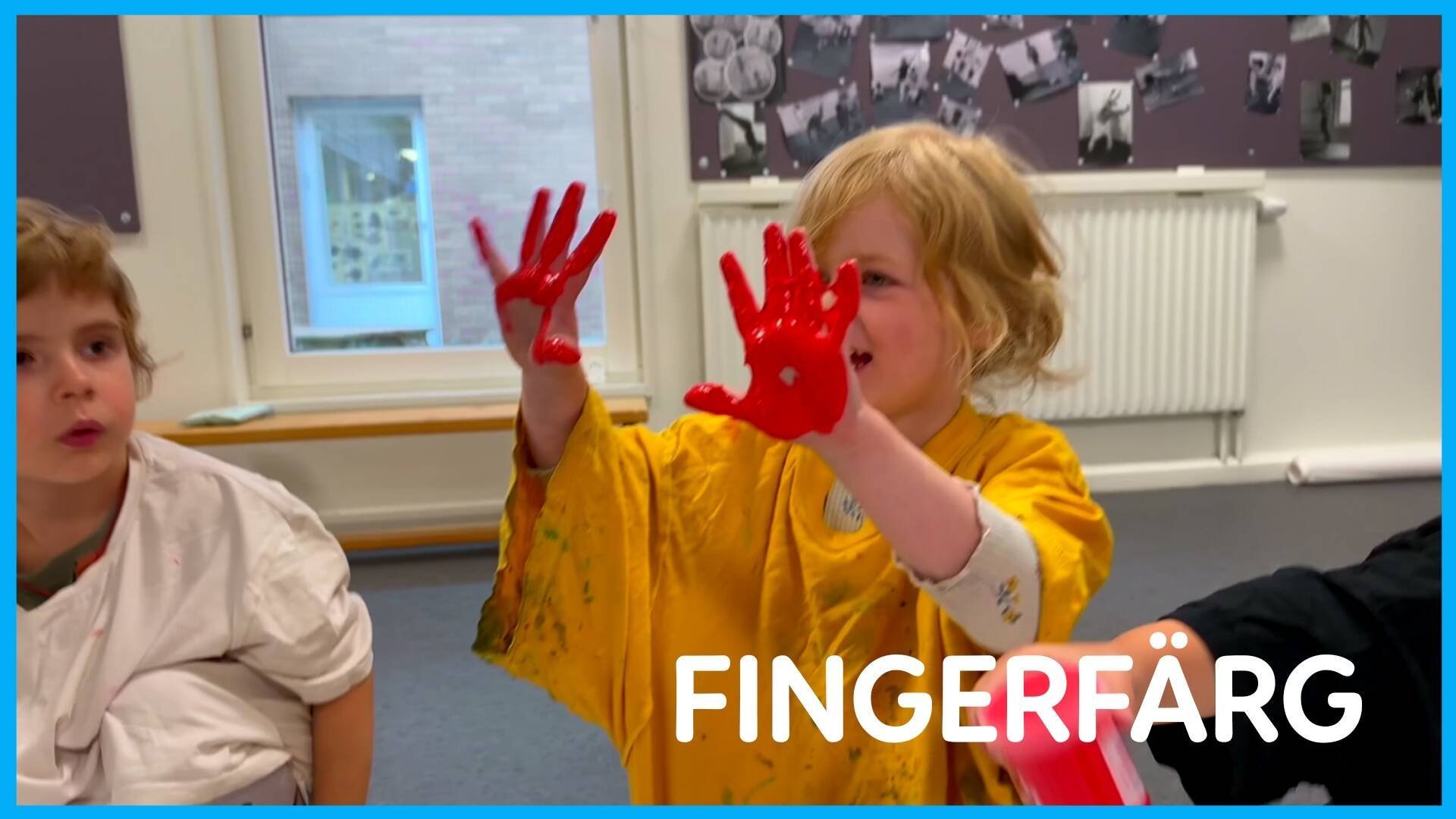 9. Fingerfärg