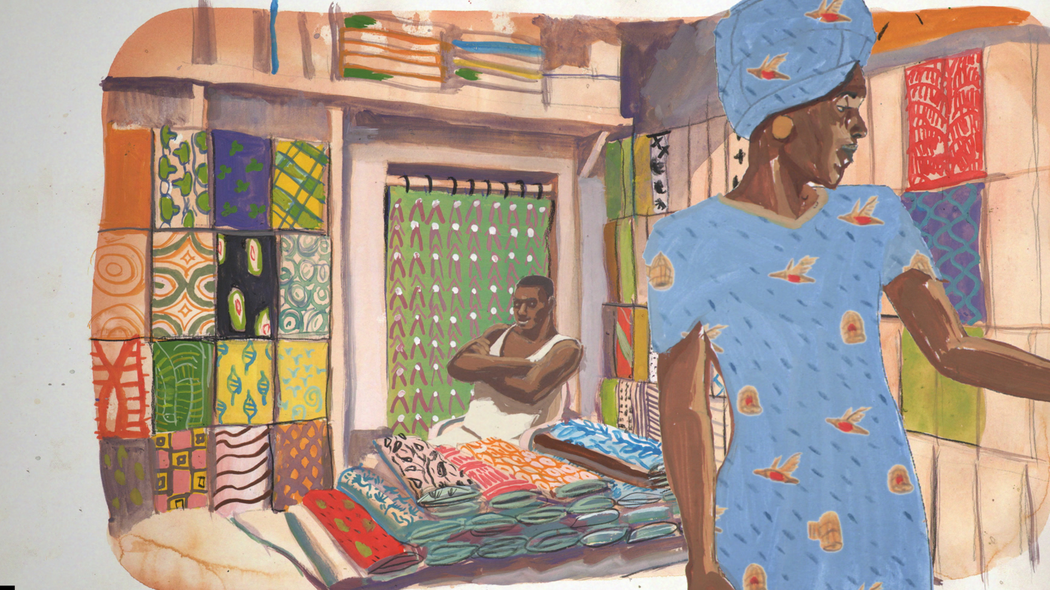 PORTRAITS DE VOYAGE : CÔTE D'IVOIRE - Le Wax
