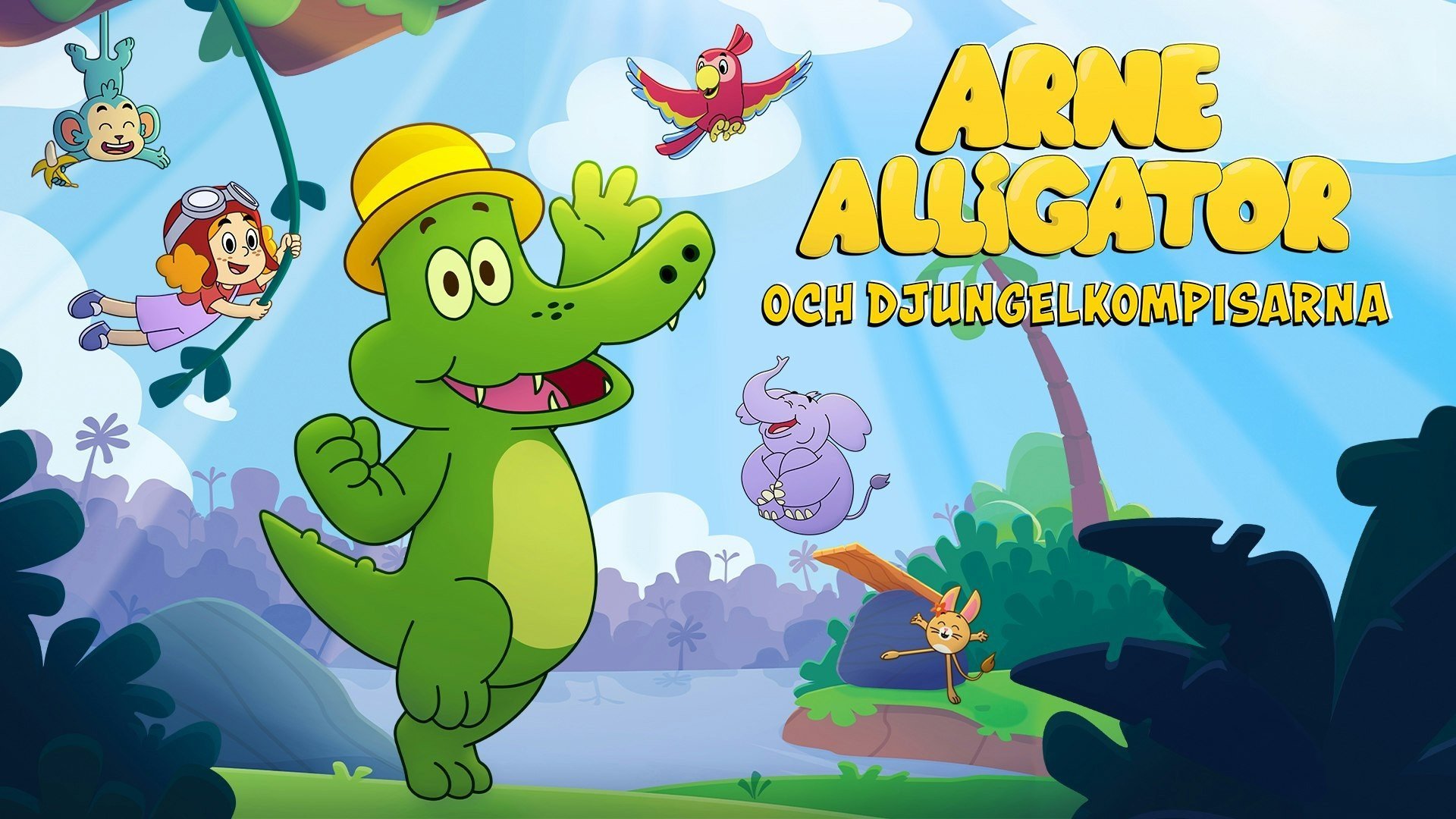 Arne Alligator och djungelkompisarna