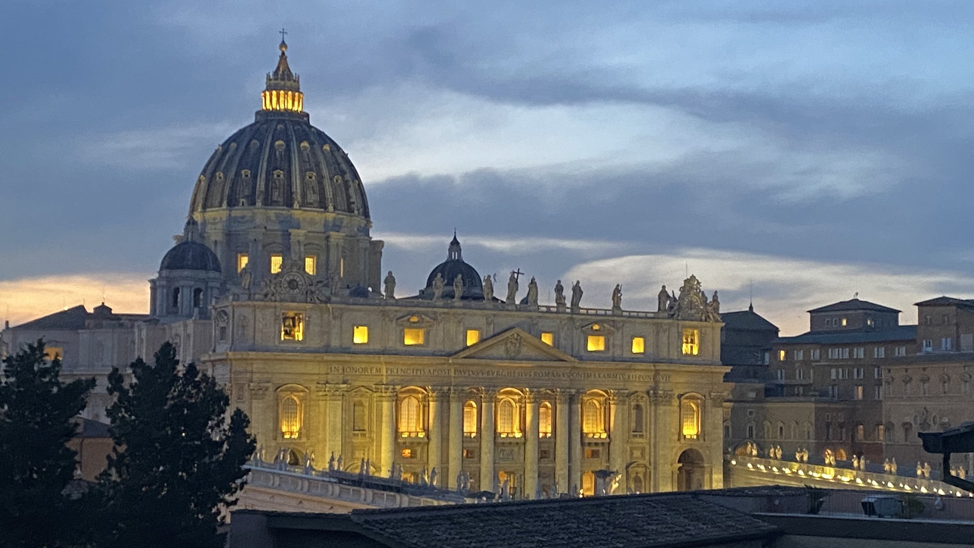 57. Midnattsmässa från Rom