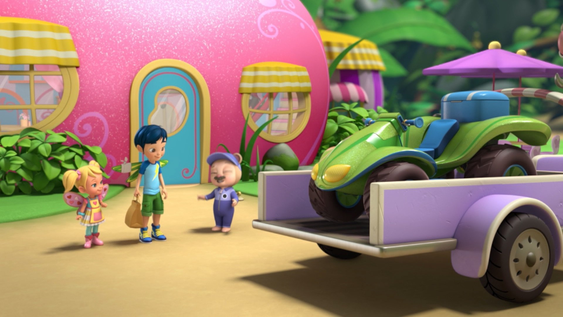 22. Jasper har otur! / Gröna Vrålåket till undsättning!