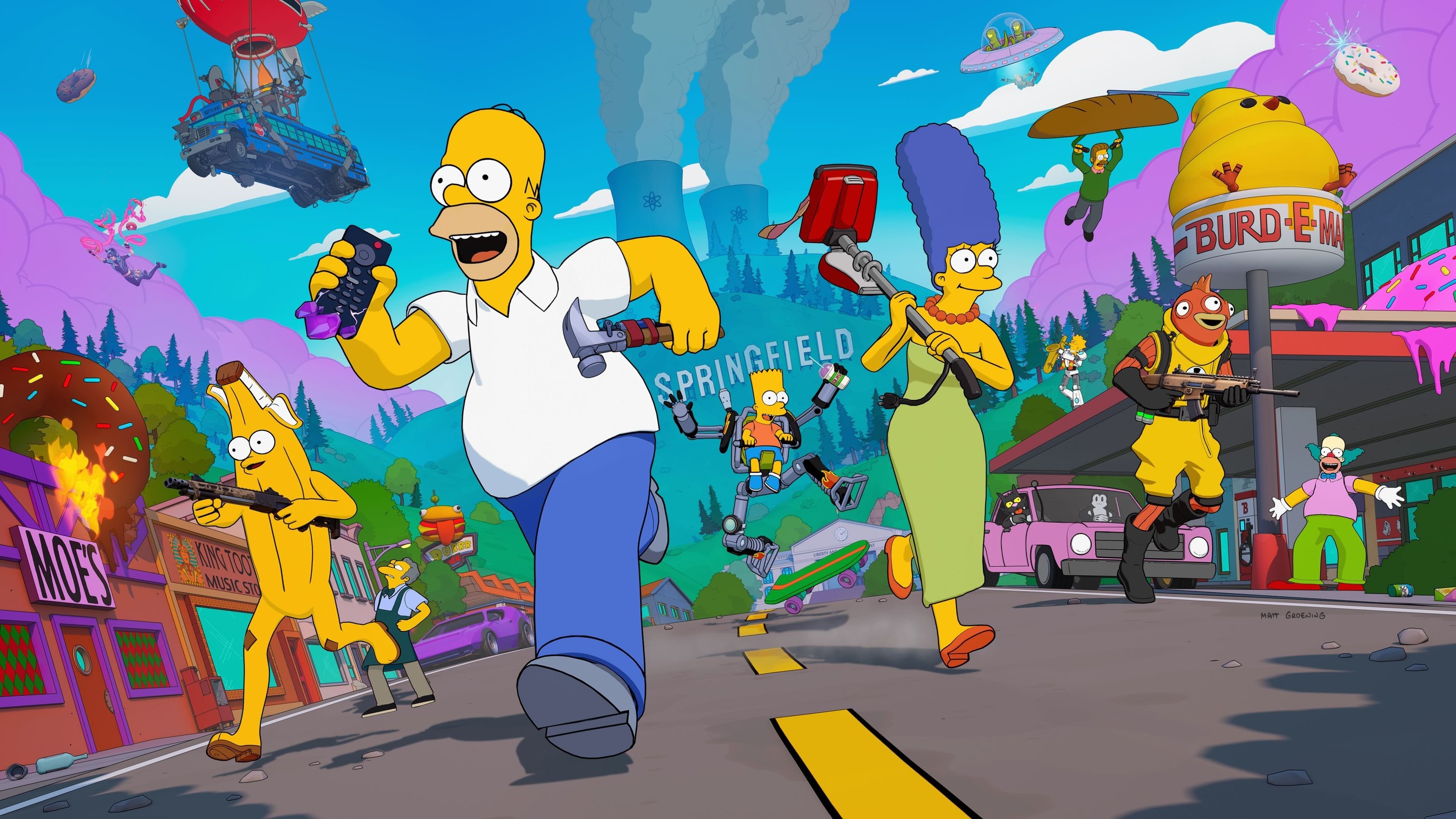 Fortnite x The Simpsons: Apocalypse D’Oh!