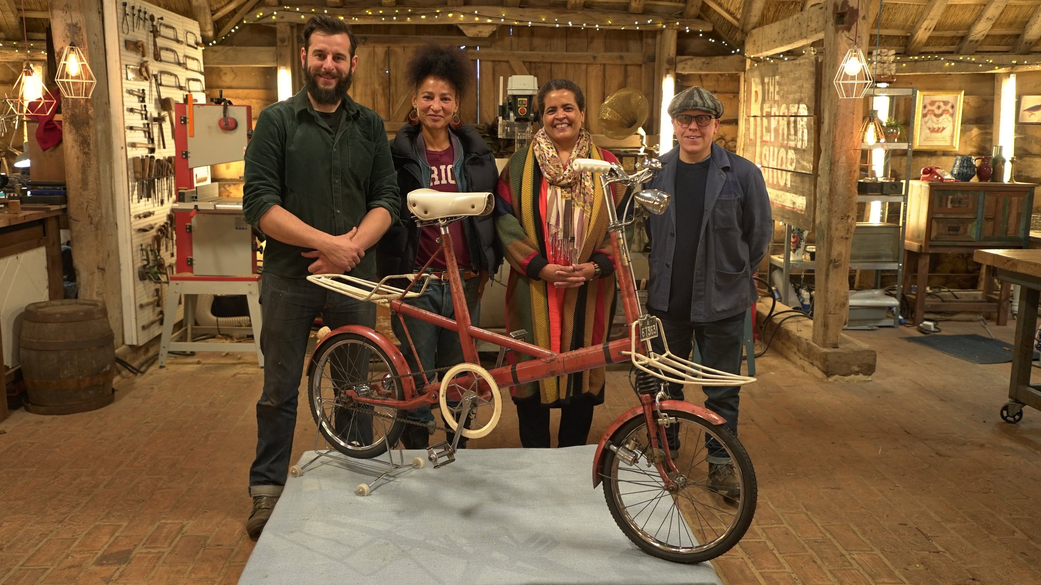 56. Stowaway Bike, Surgeons Case, Loch Ness Binoculars