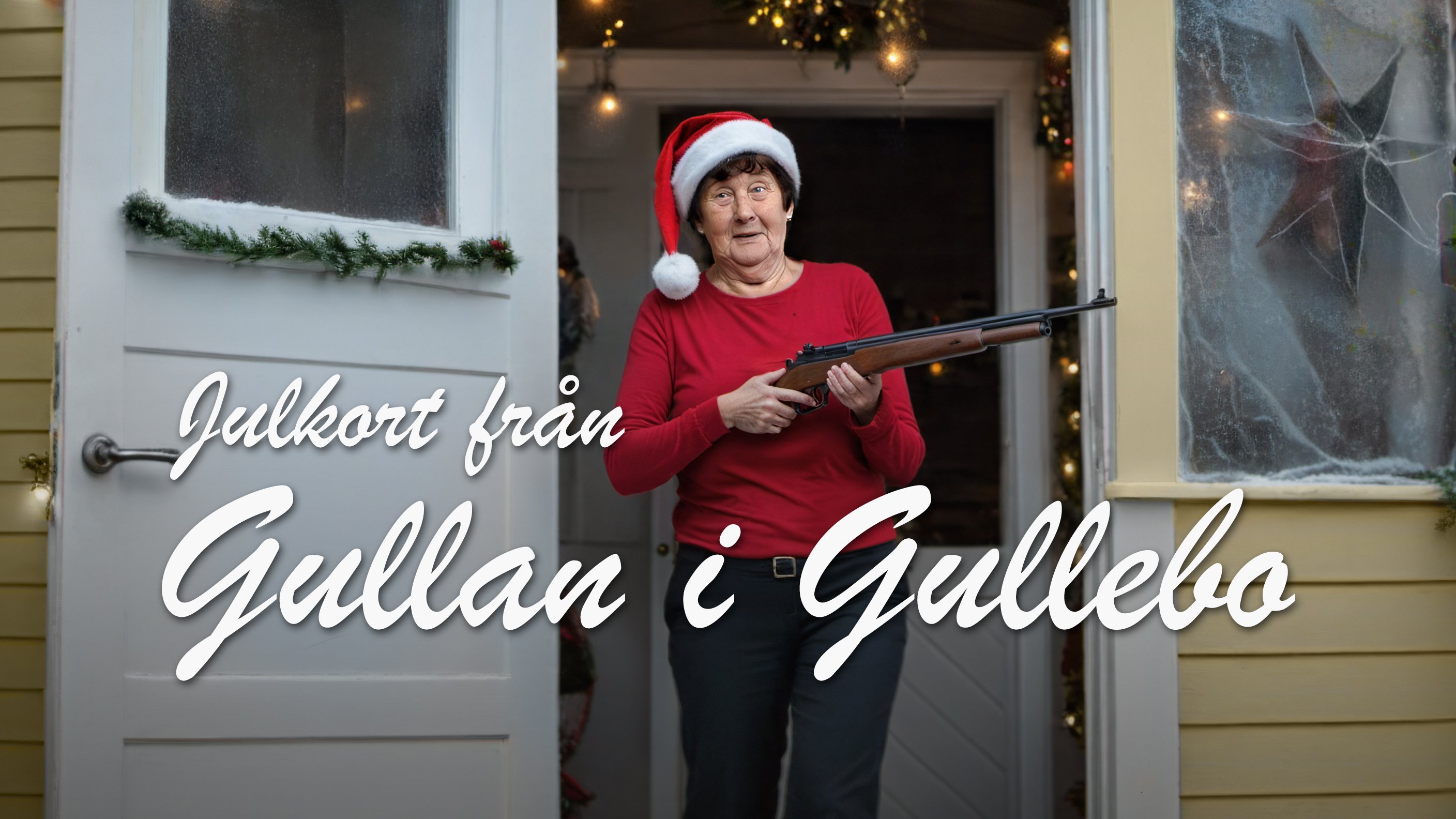 Julkort från Gullan i Gullebo