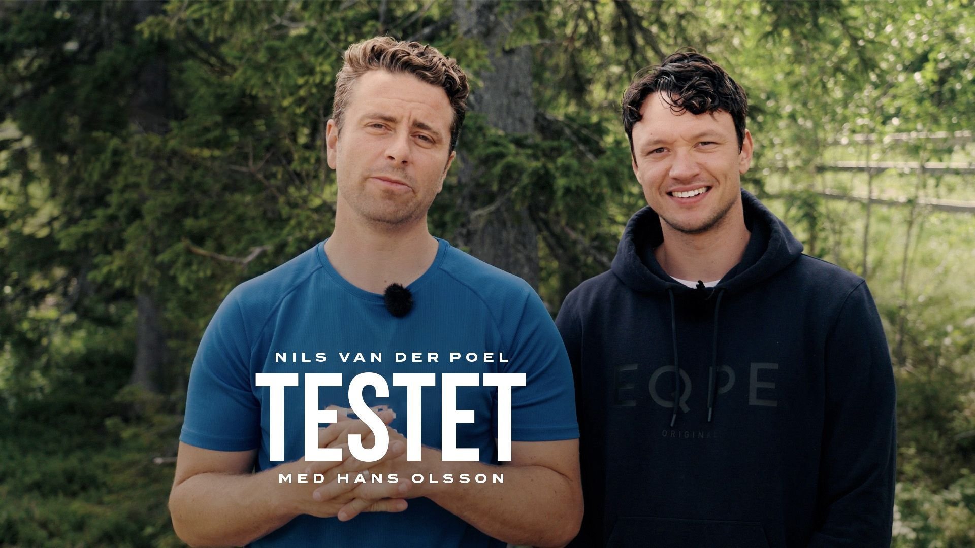 Nils van der Poel - Testet med Hans Olsson