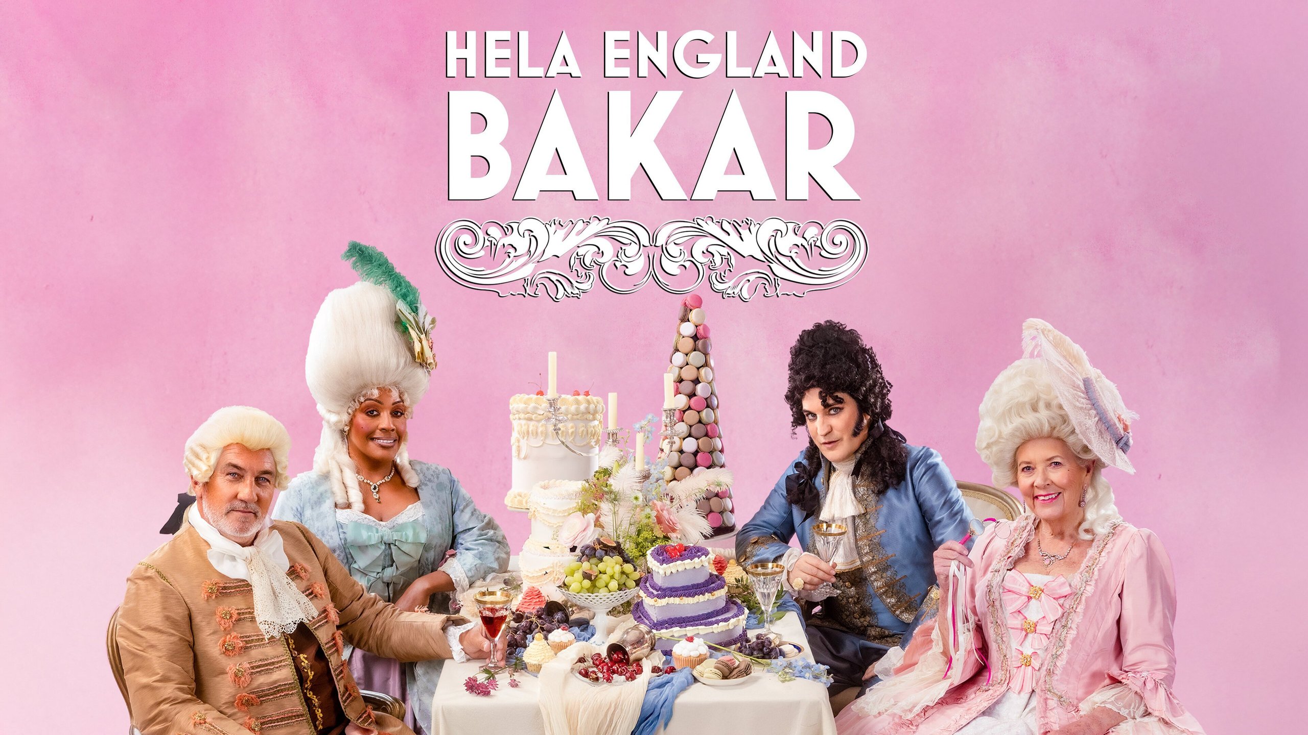 Hela England bakar