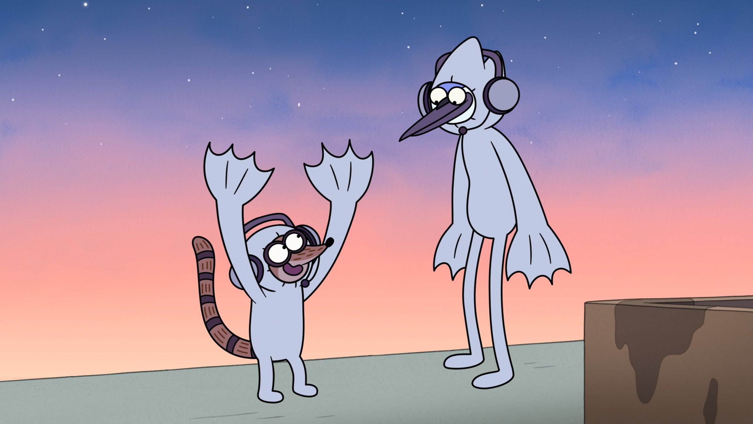 1. Regular Show: The Lost Tapes: Laga bandet/Skips Luau