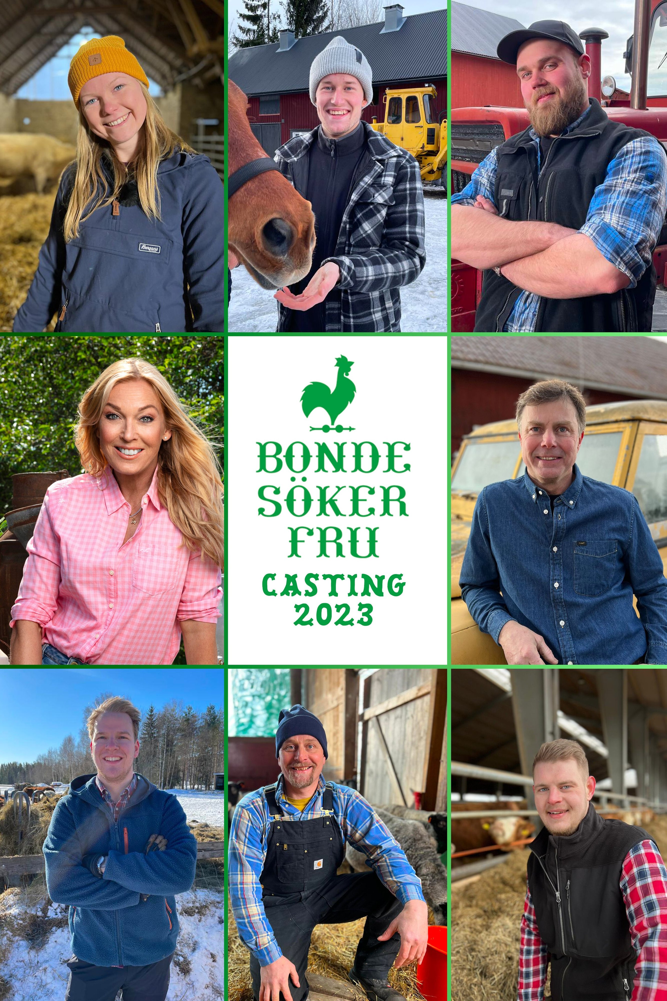 Bonde söker fru - Casting 2023