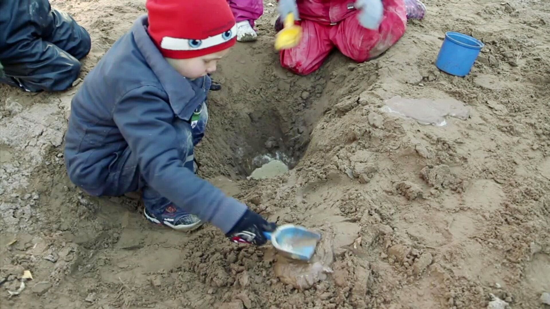 21. Vatten i sandlådan