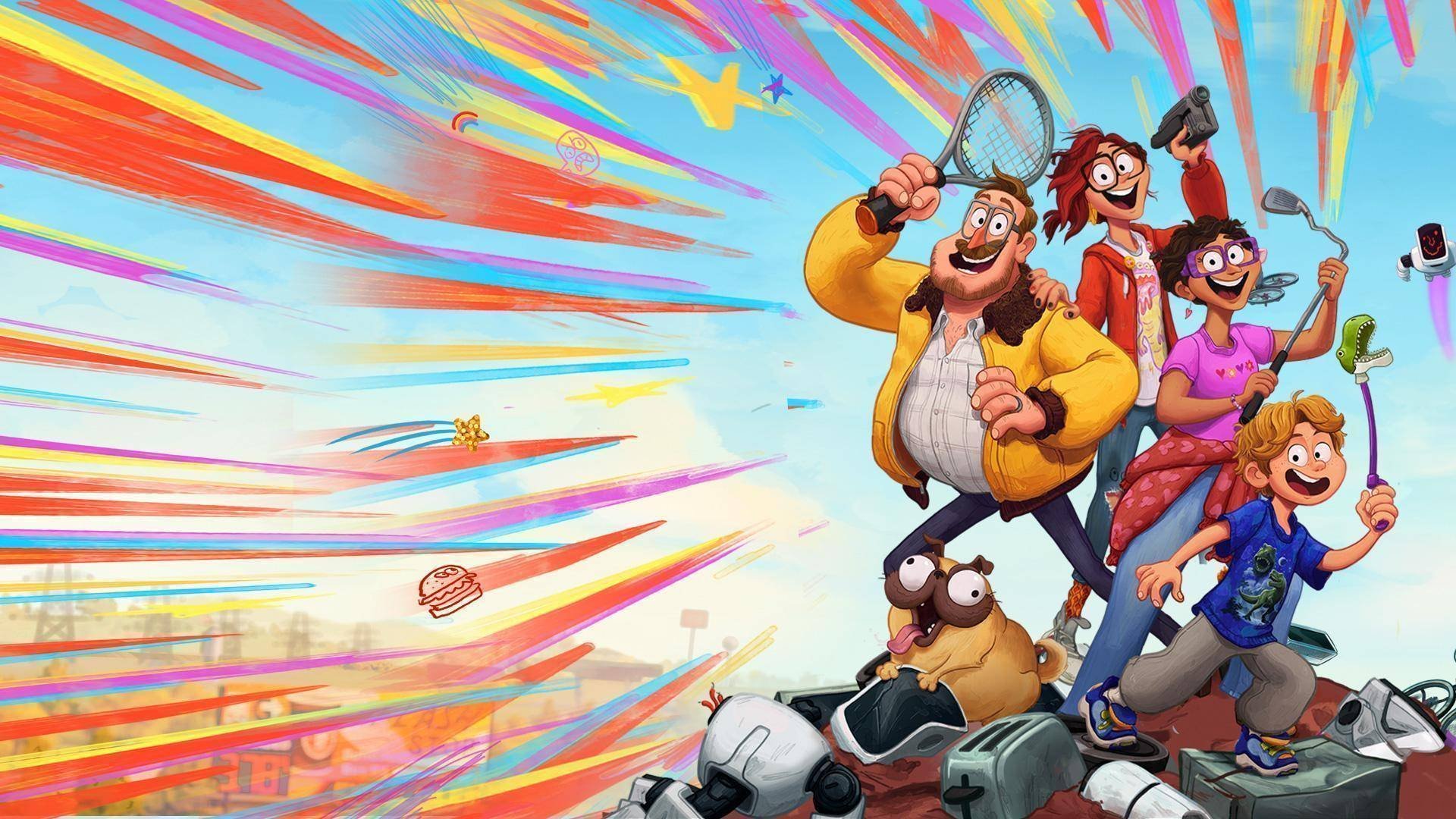 Familjen Mitchell mot maskinerna