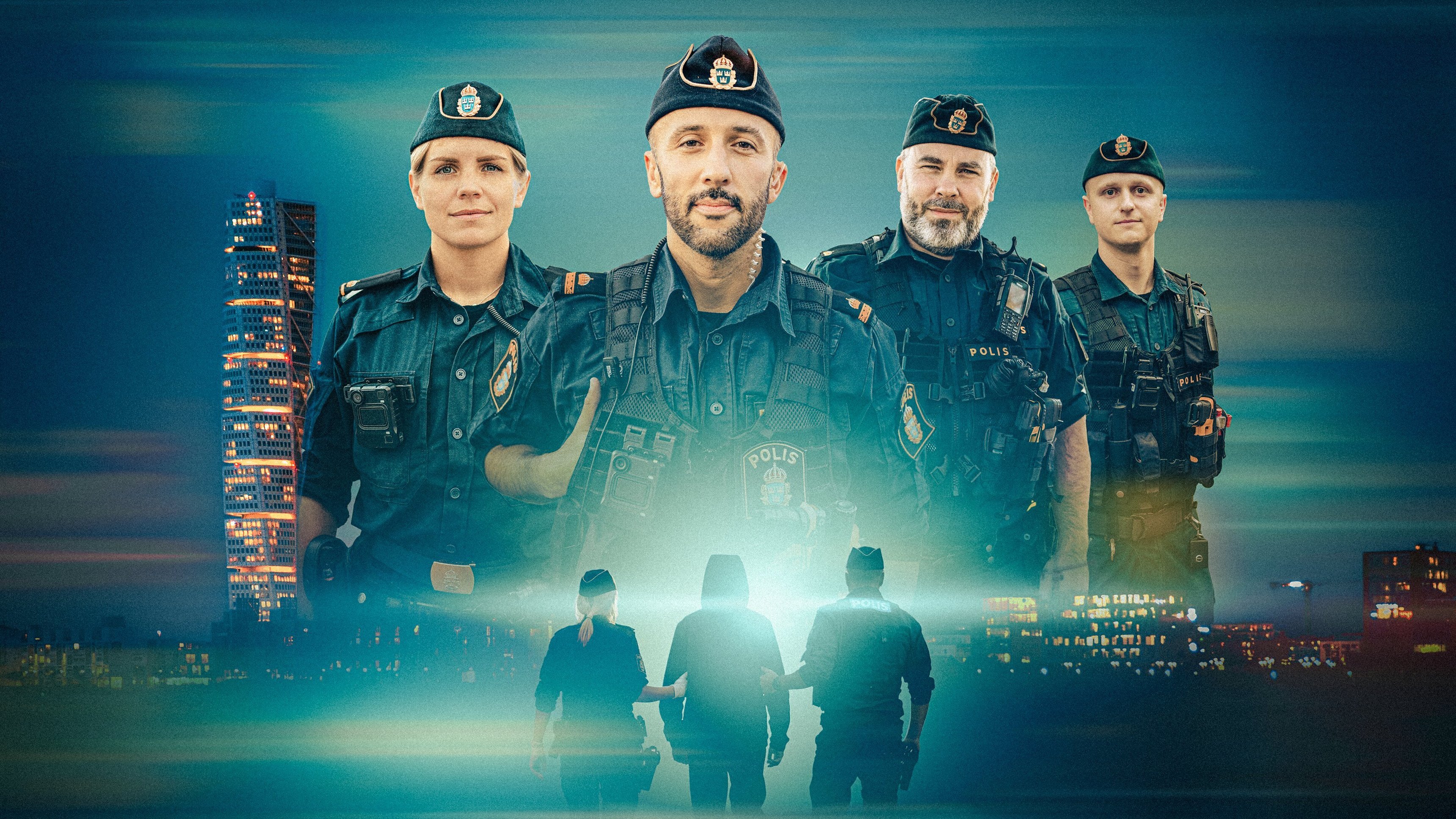 Poliserna i våldsvågen