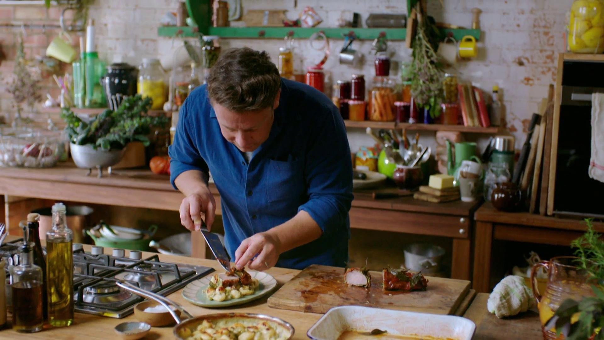 12. Prosciutto-omslagen rostad fläskfilé