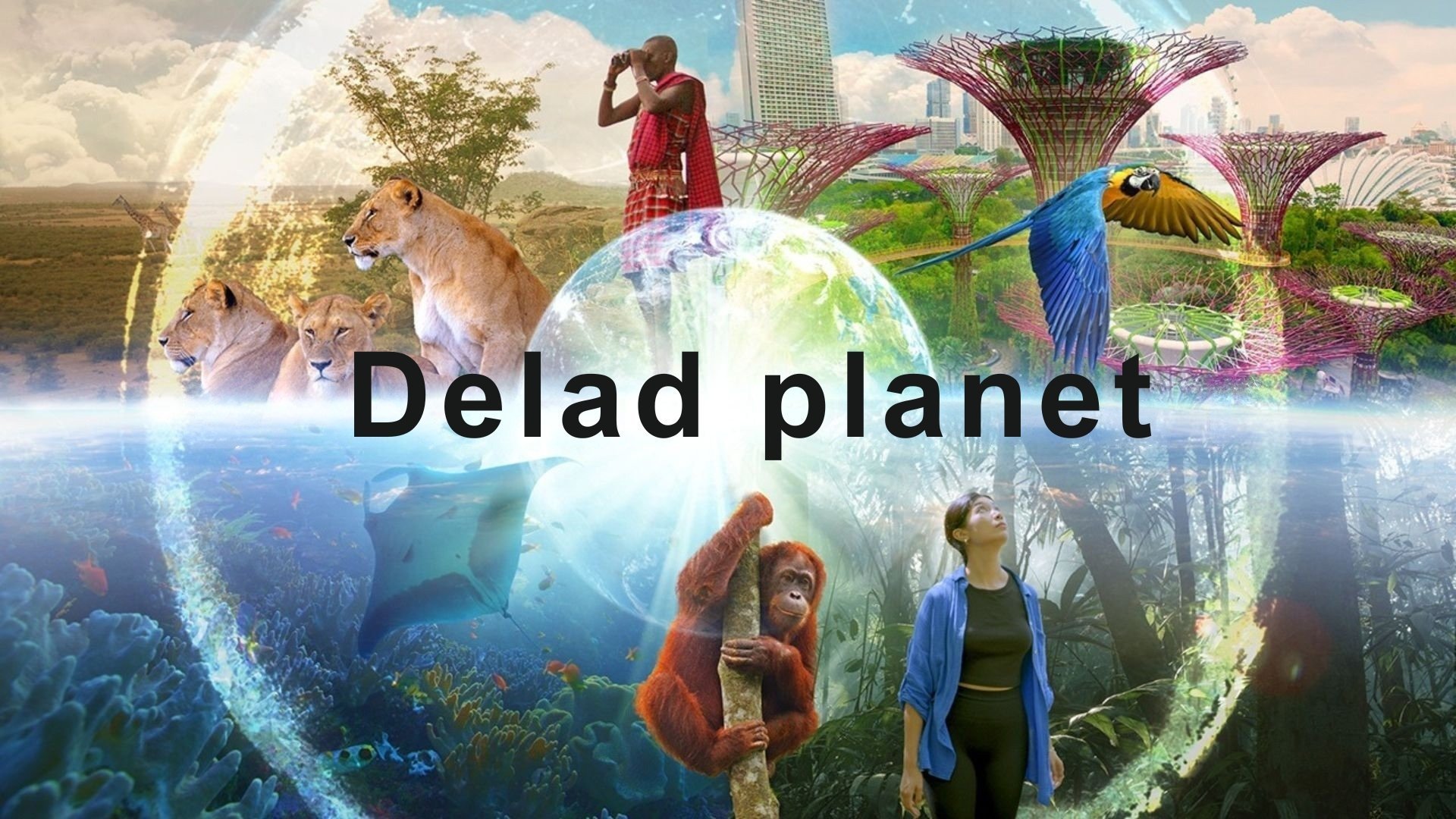 Delad planet