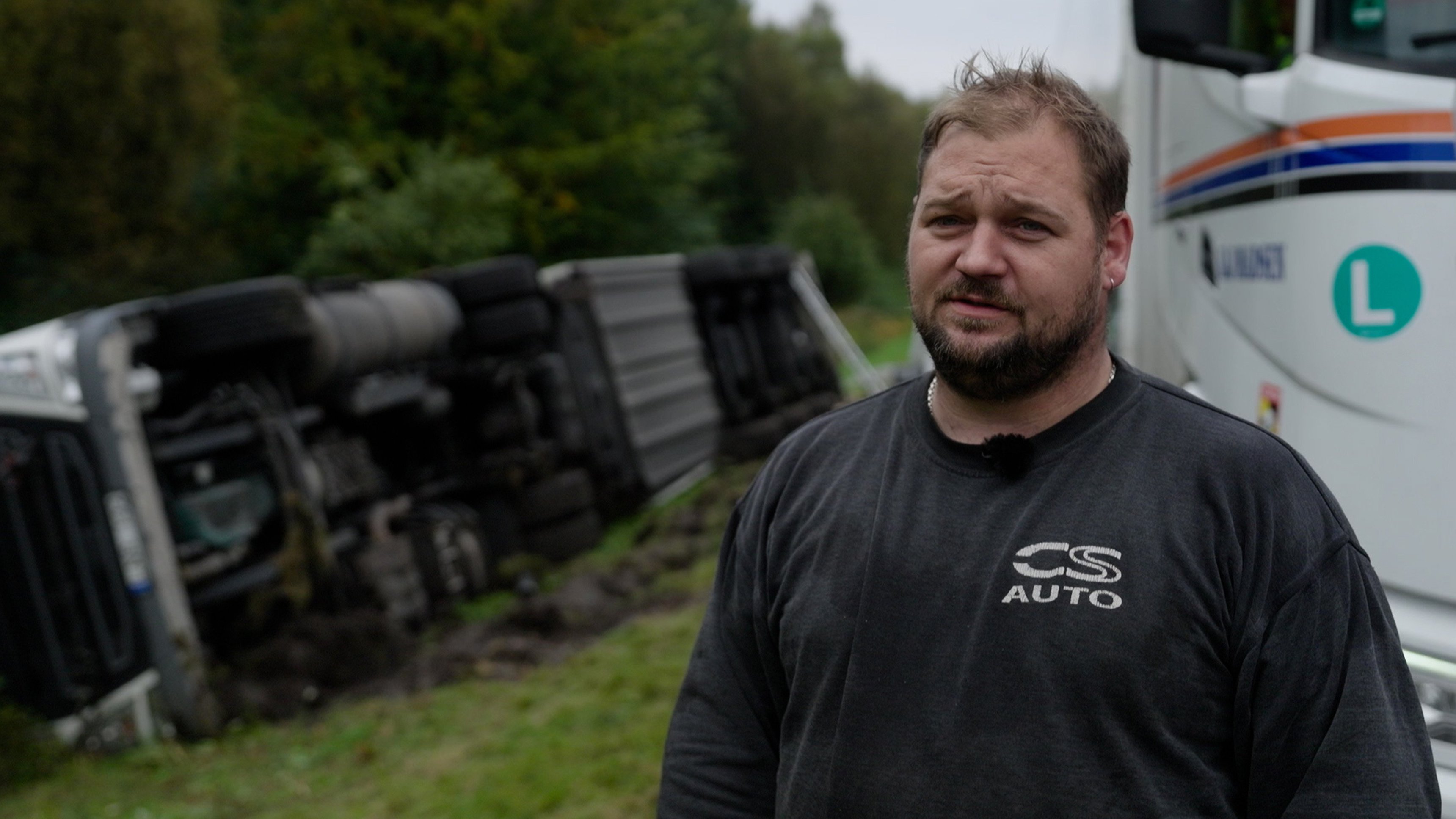 1. Skinka på motorvägen