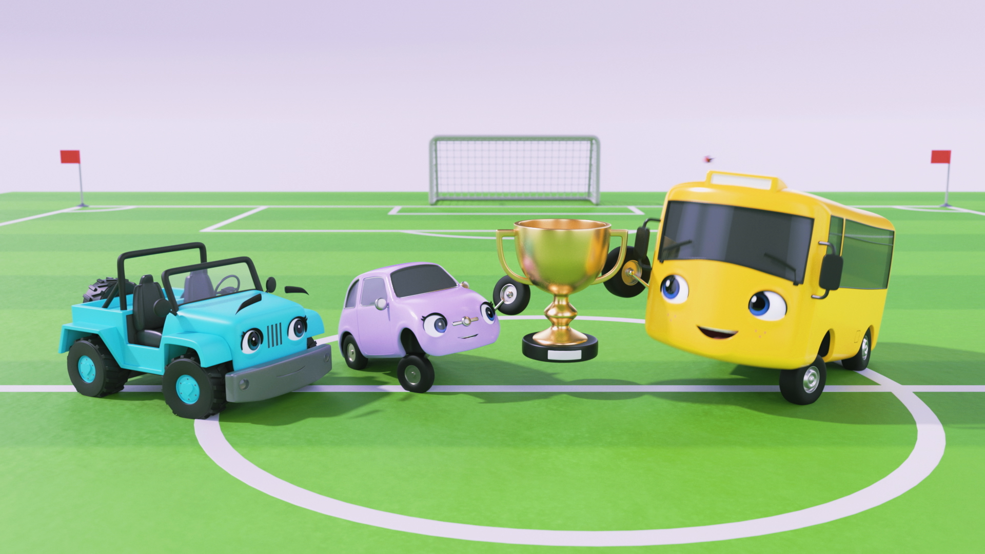 4. Rolig lekdag med Buster och vänner!