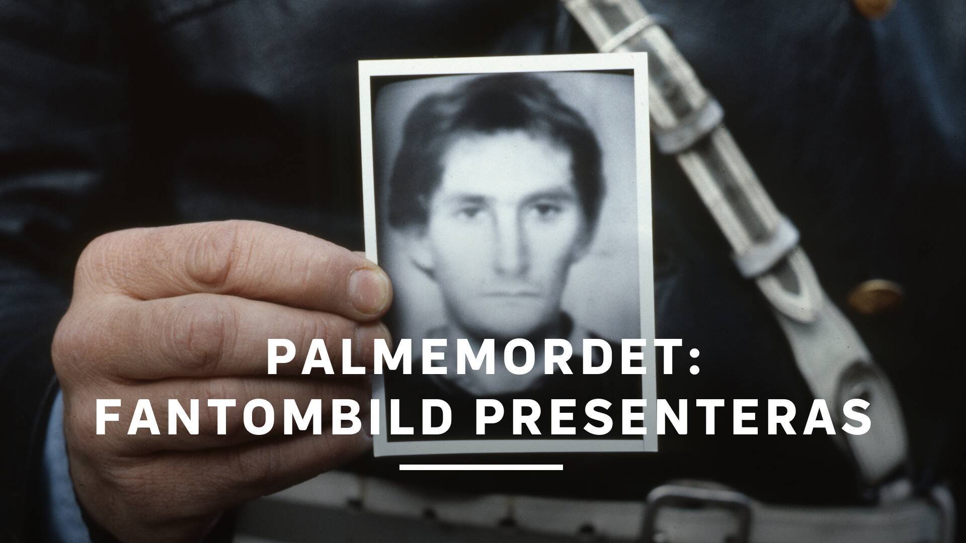 Palmemordet: Fantombild presenteras
