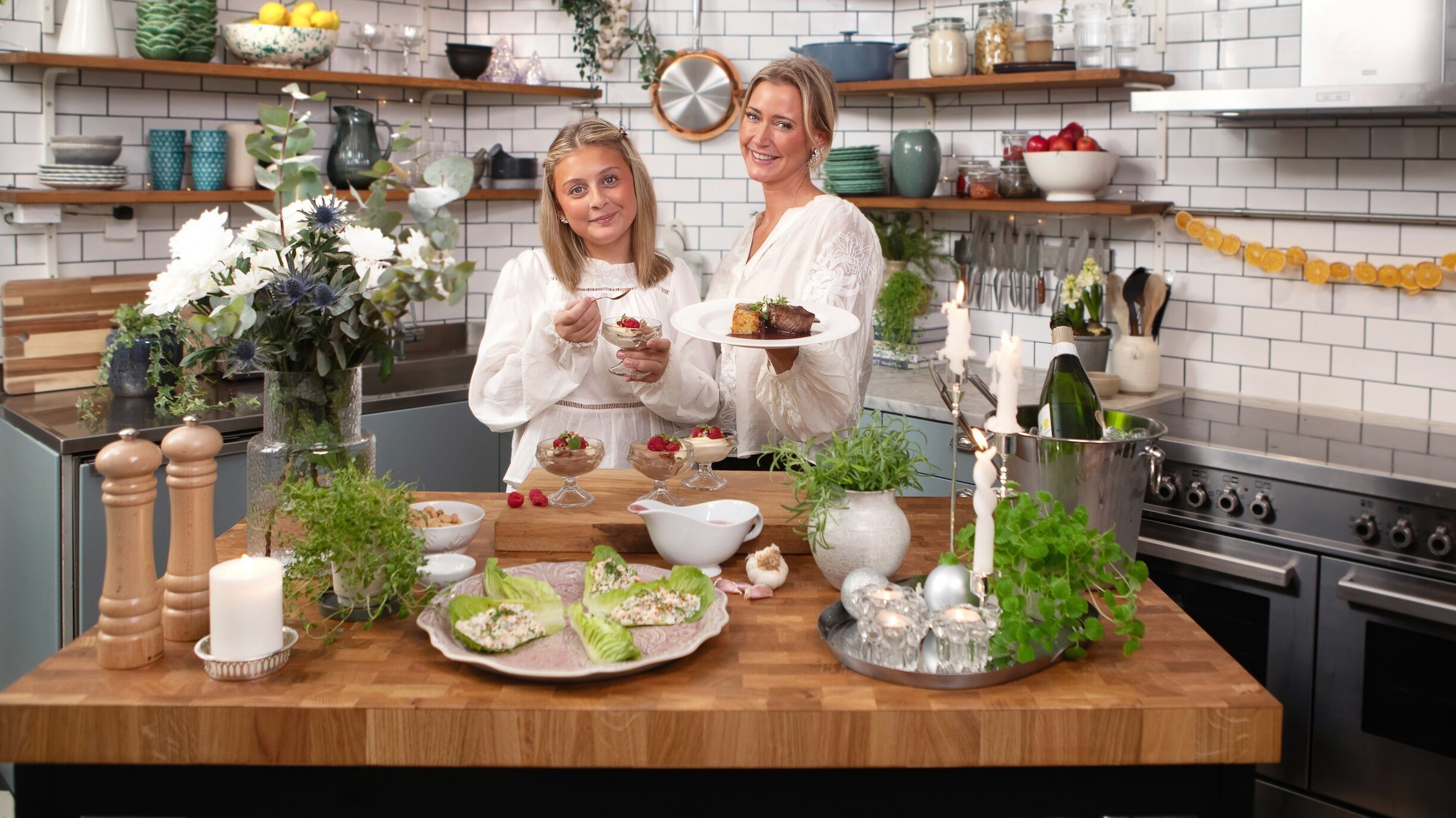 4. Nyår med en drömmig trerättersmeny