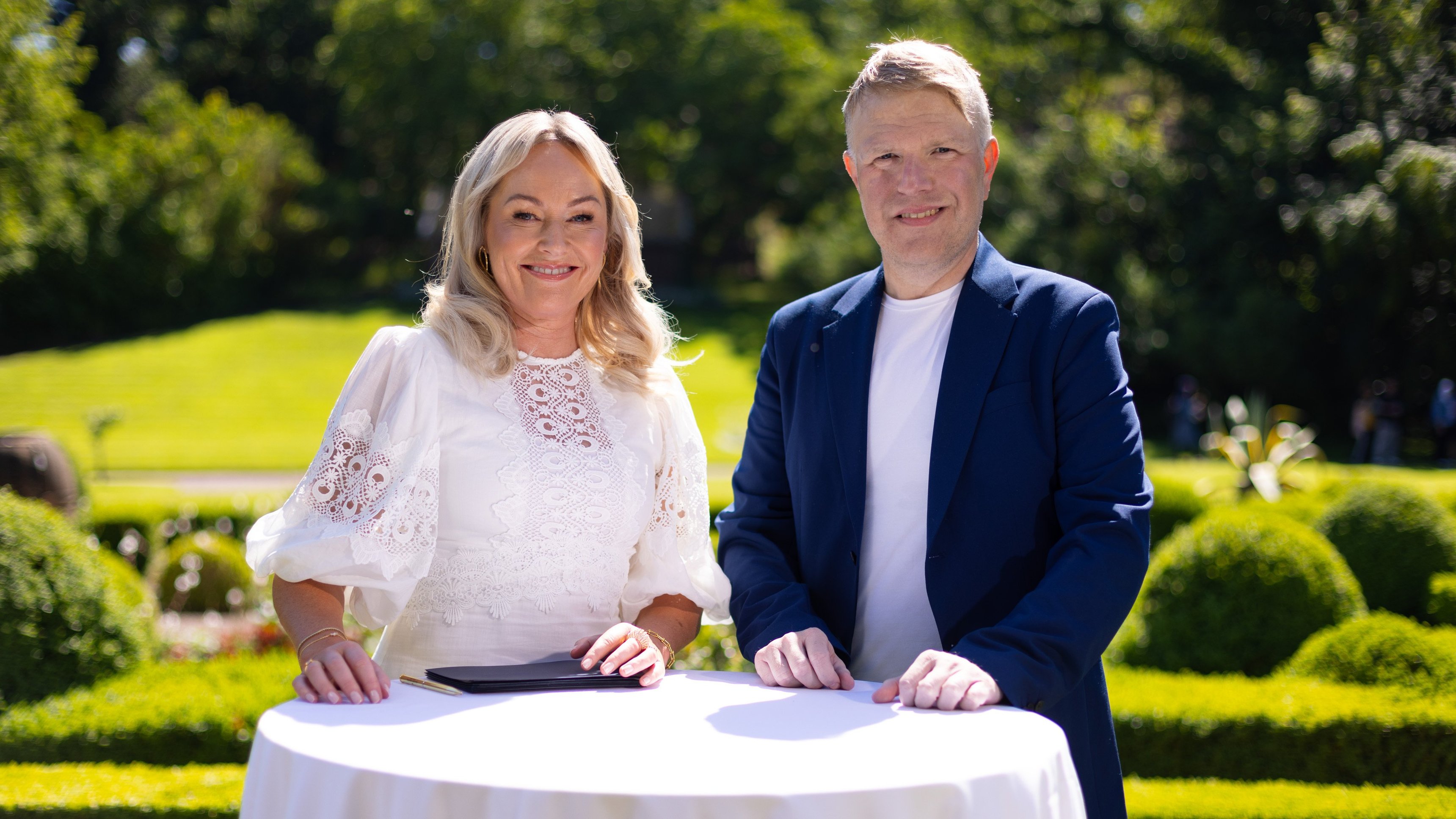 Inför Victoriakonserten - syntolkat